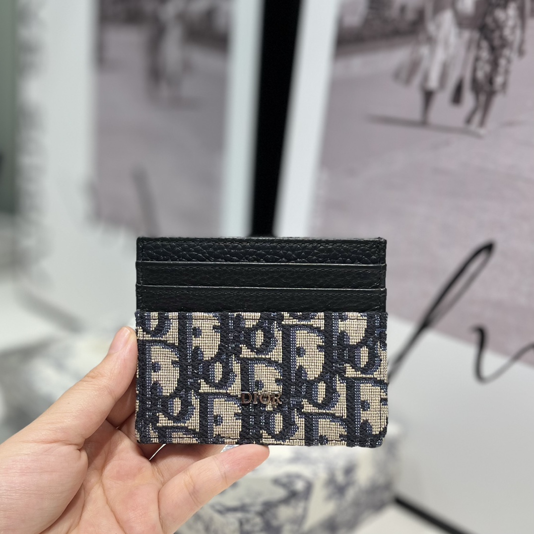 Dior Card Holder     10-8cm - PerfectKickZ