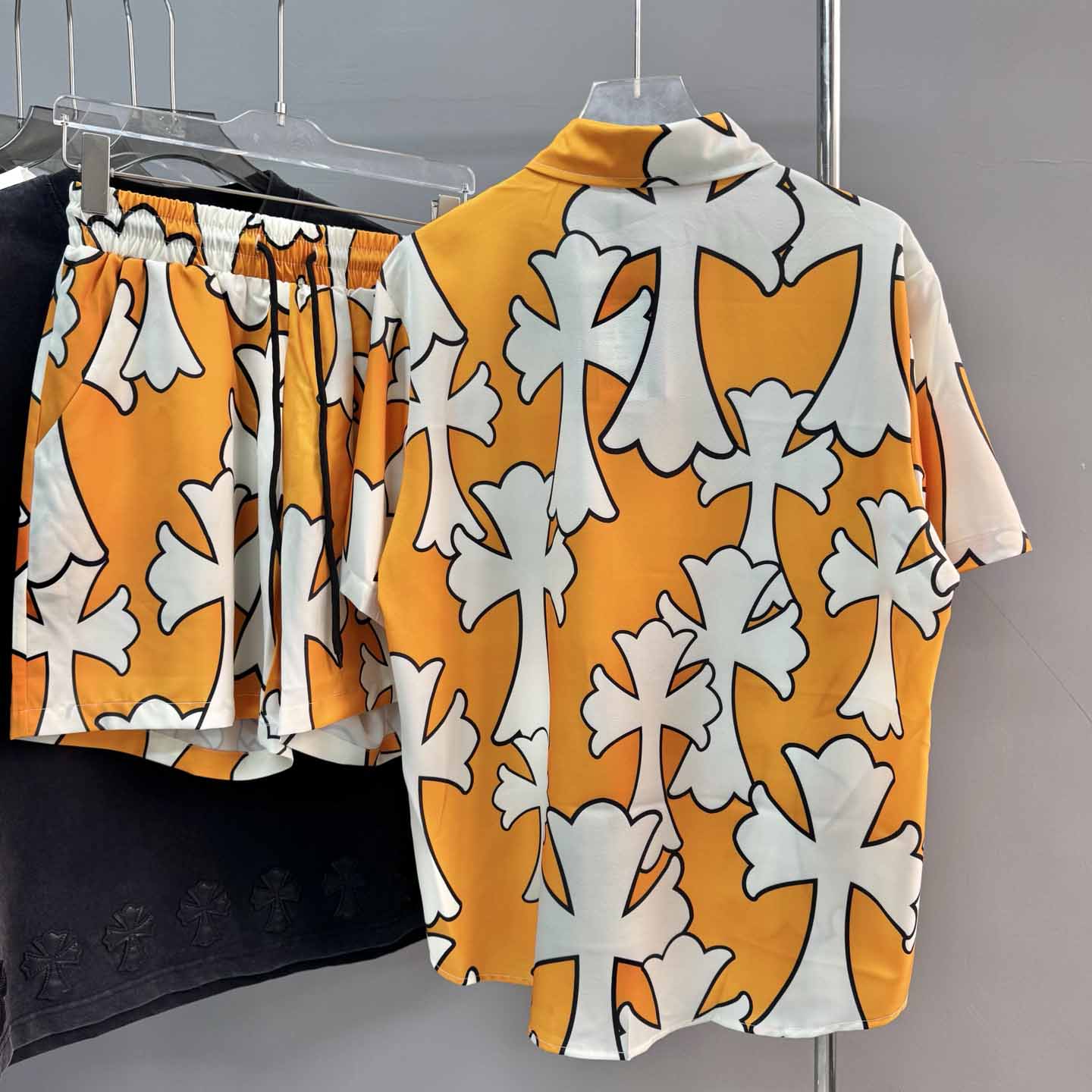 Chrome Heart Shirt & Shorts - PerfectKickZ