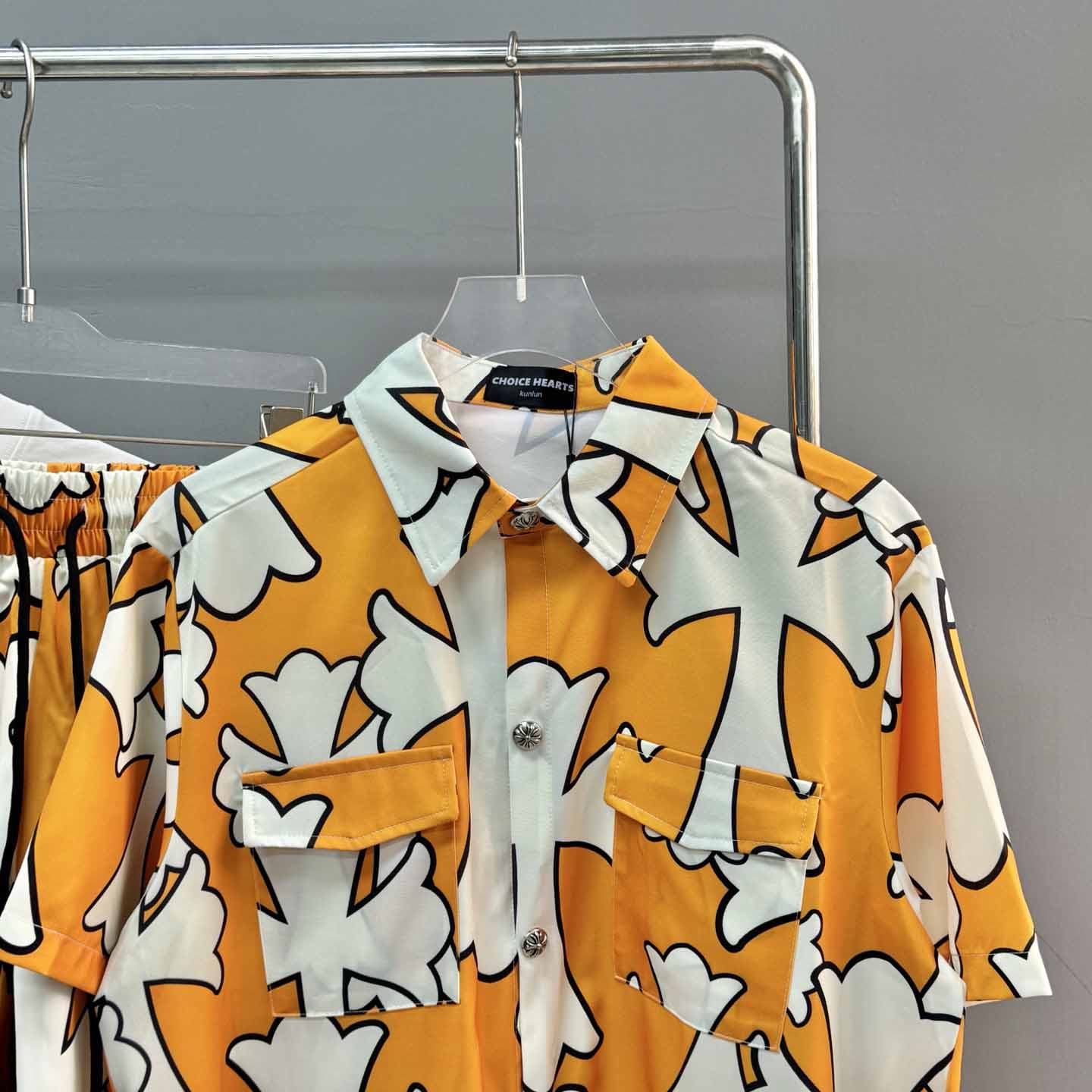 Chrome Heart Shirt & Shorts - PerfectKickZ