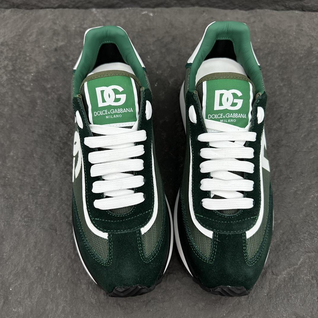Dolce & Gabbana Mixed-material DG CUSHION Sneakers  - PerfectKickZ
