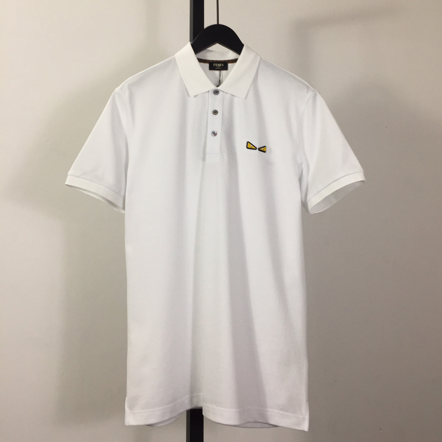 Fendi Logo Cotton Polo Shirt - PerfectKickZ