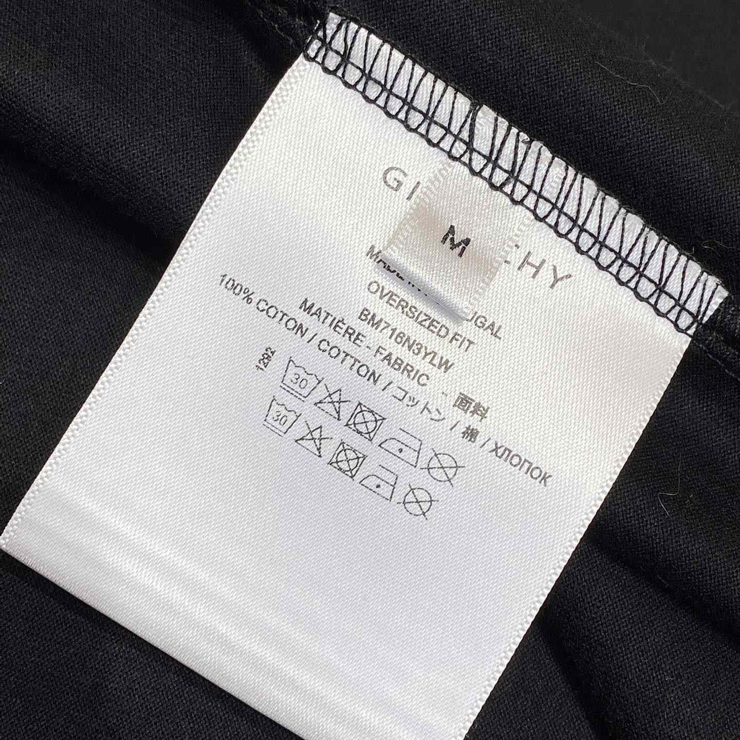 Givenchy T-shirt In Cotton With Cat Eye Embroidery - PerfectKickZ
