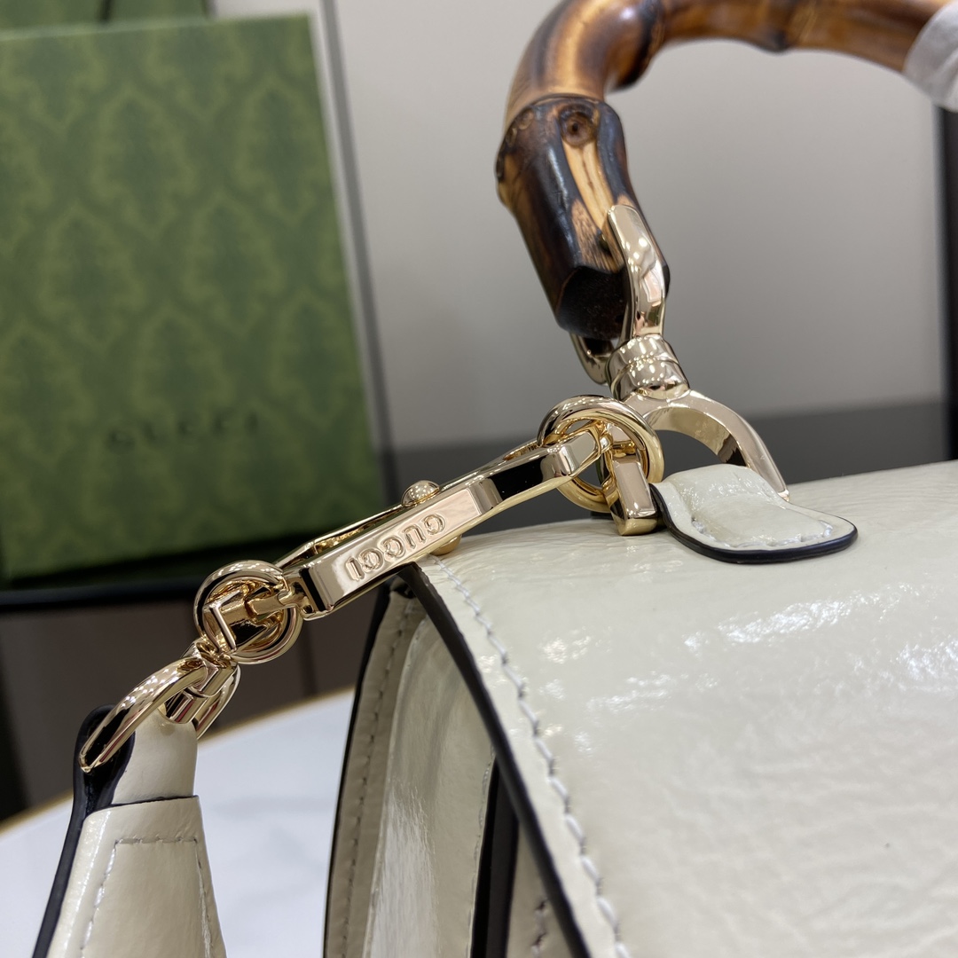 Gucci Bamboo 1947 Small Top Handle Bag   - 