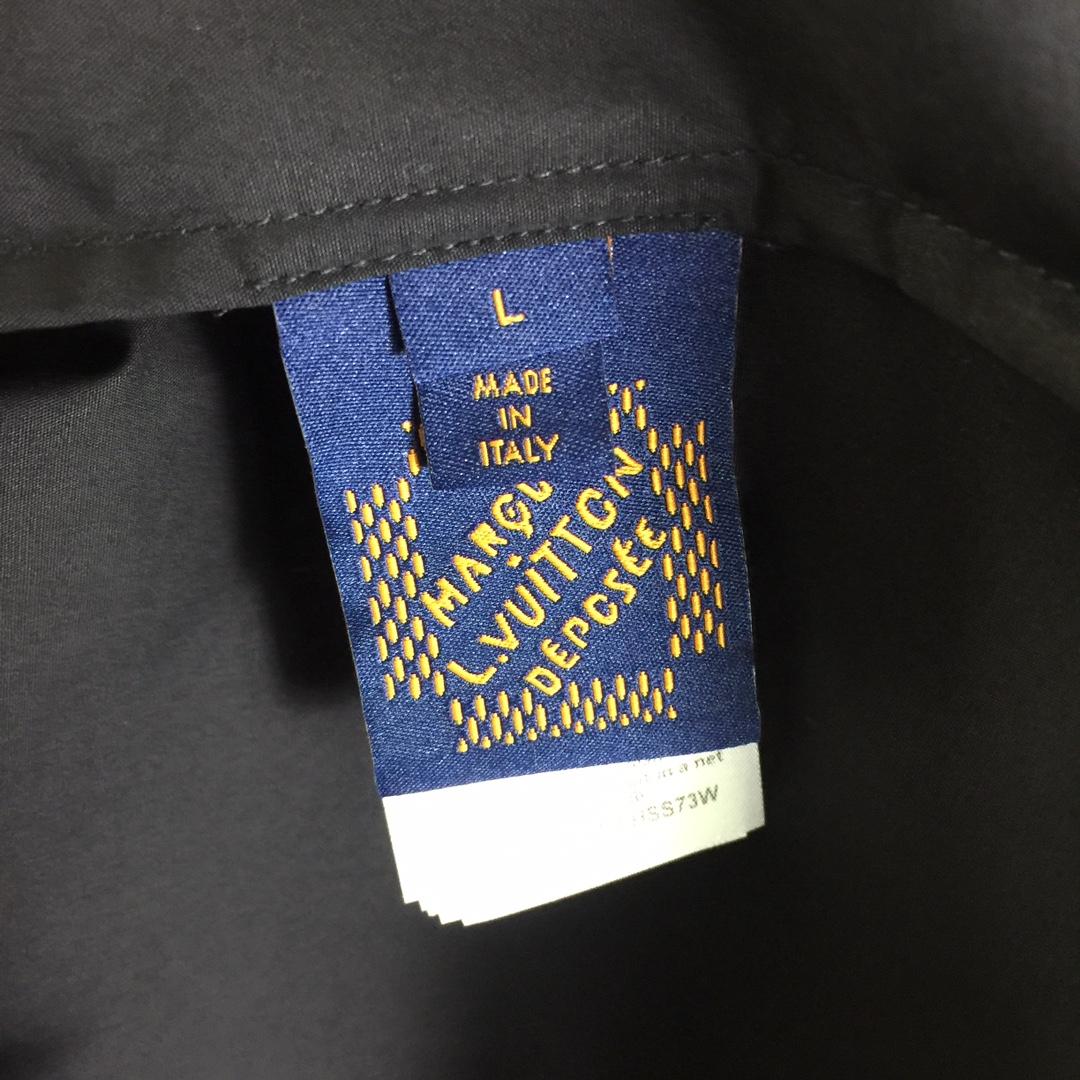 Louis Vuitton Embroidered Short-Sleeved Cotton Shirt   1AHCHD - PerfectKickZ