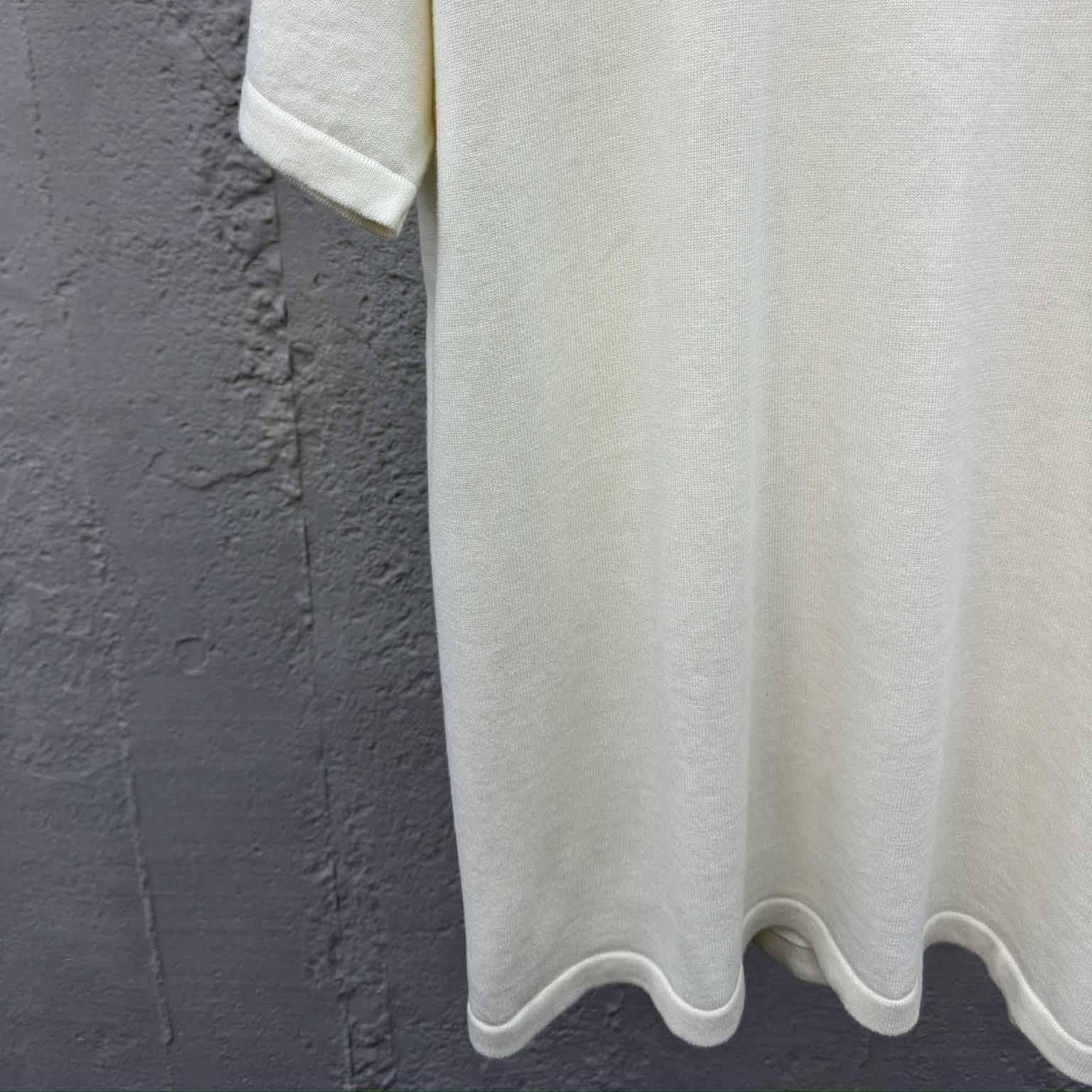 Louis Vuitton Short-Sleeved Cotton Knitted Crewneck   1AFRDI - PerfectKickZ