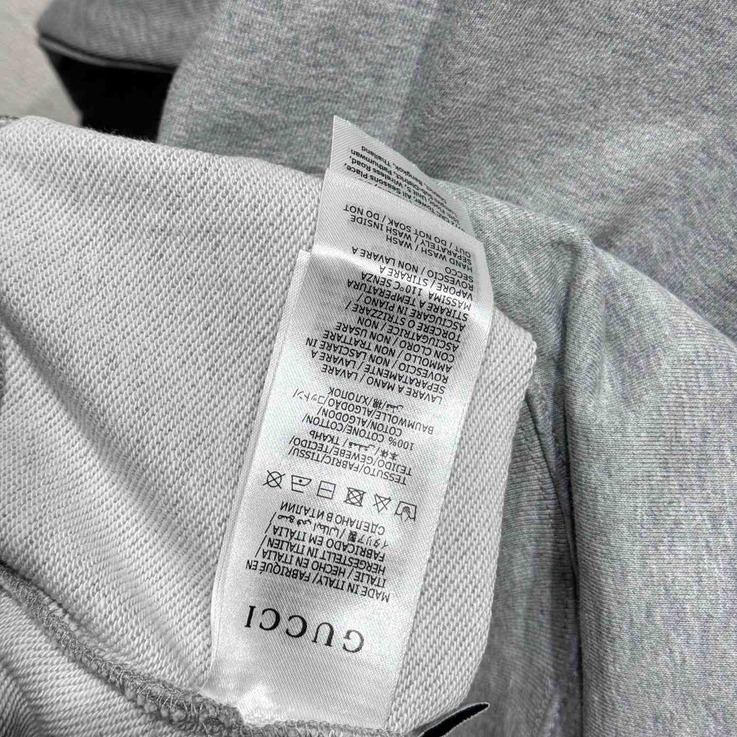 Gucci Printed Cotton Jersey Sweatshirt - PerfectKickZ