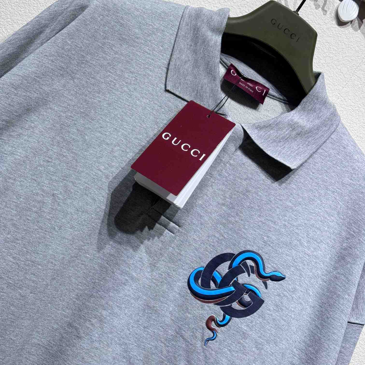 Gucci Printed Cotton Jersey Sweatshirt - PerfectKickZ