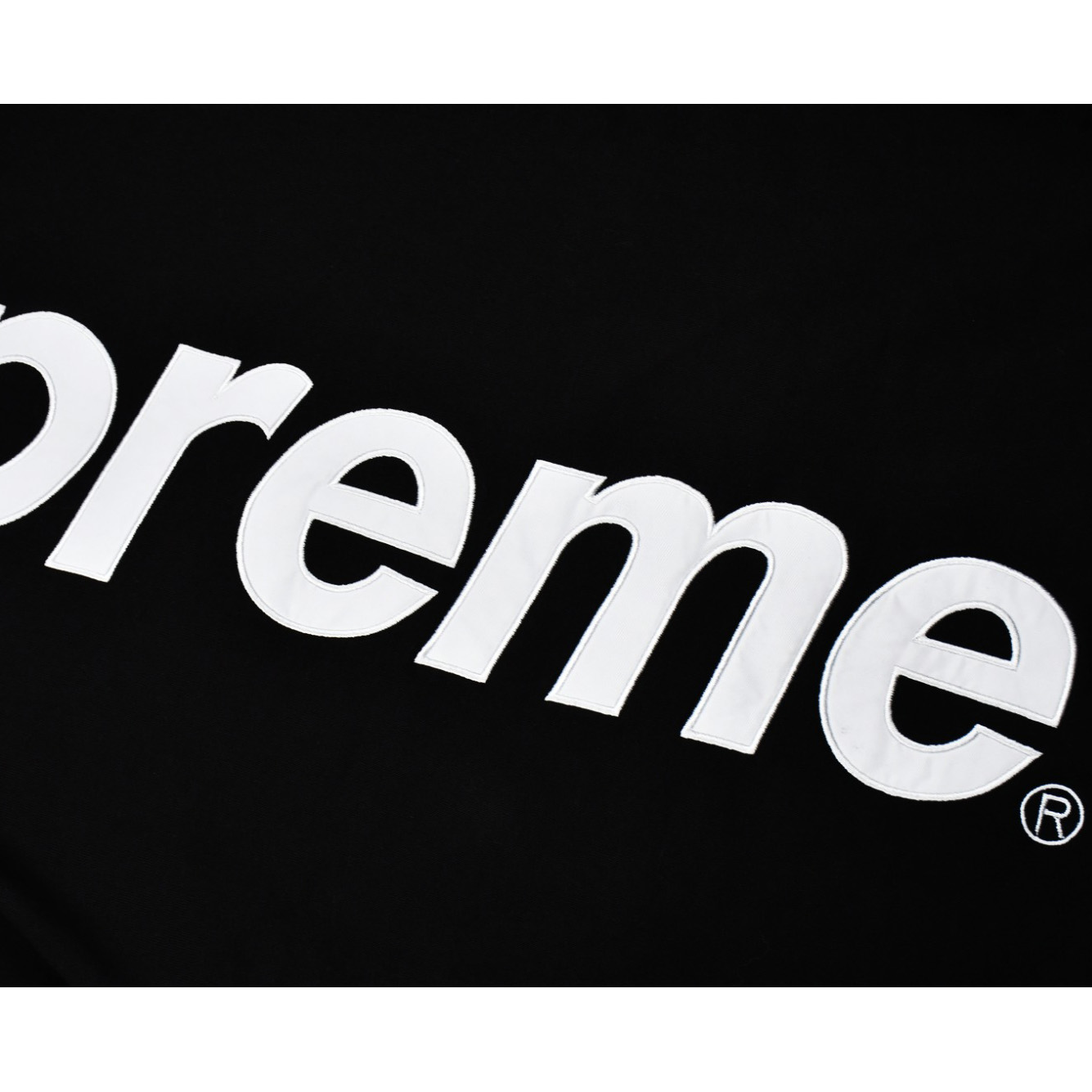 Supreme Satin Appliqué Hooded Sweatshirt - PerfectKickZ