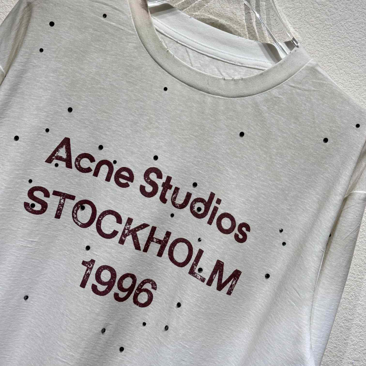 Acne Studios Logo T-shirt - PerfectKickZ