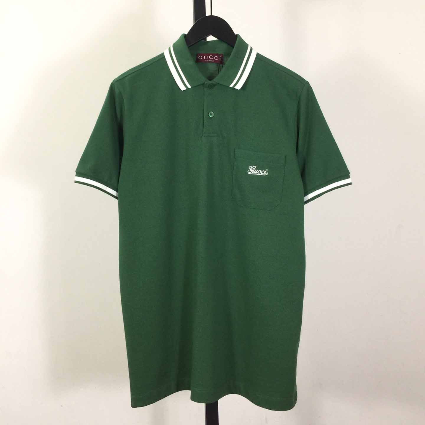 Gucci Cotton Piquet Polo Shirt - PerfectKickZ