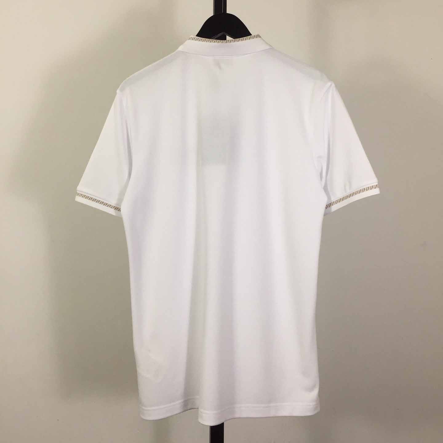 Fendi Logo Cotton Polo Shirt - PerfectKickZ