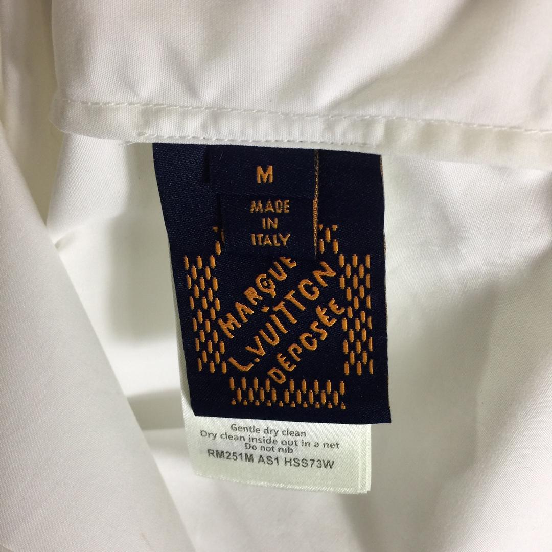 Louis Vuitton Embroidered Short-Sleeved Cotton Shirt    - PerfectKickZ
