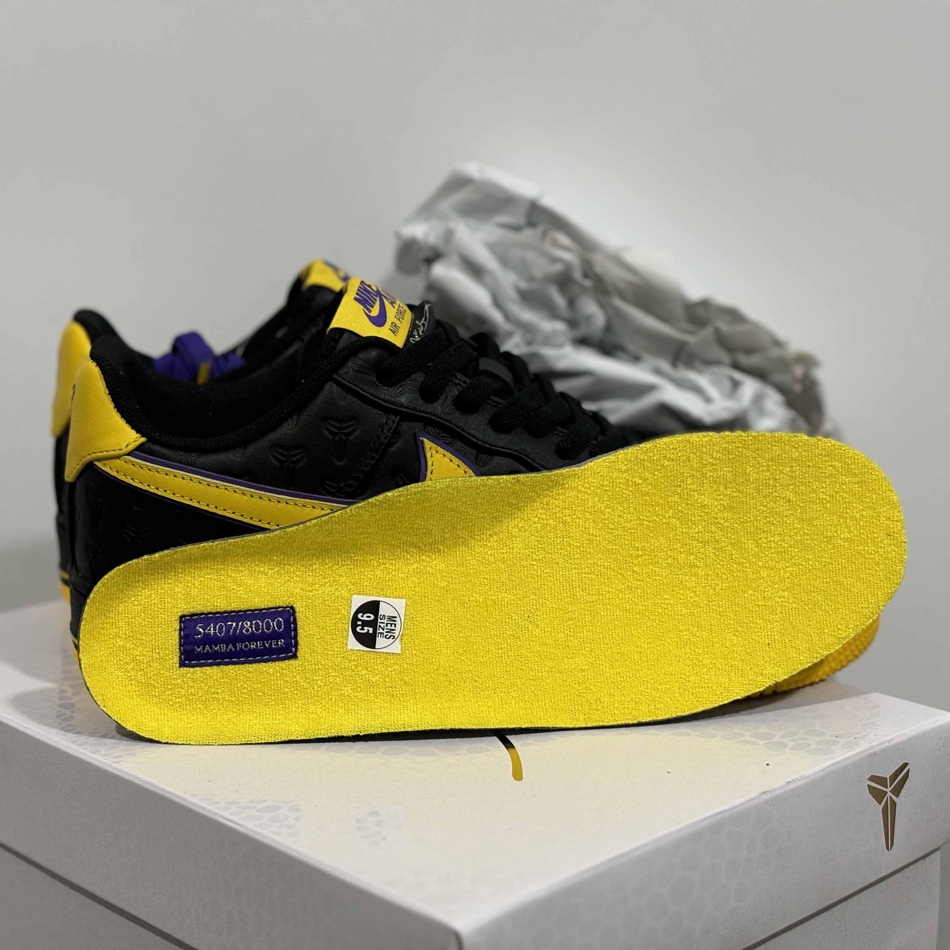 Nike Air Force 1 Low “Kobe Bryant” Sneaker     HV5122-001 - PerfectKickZ