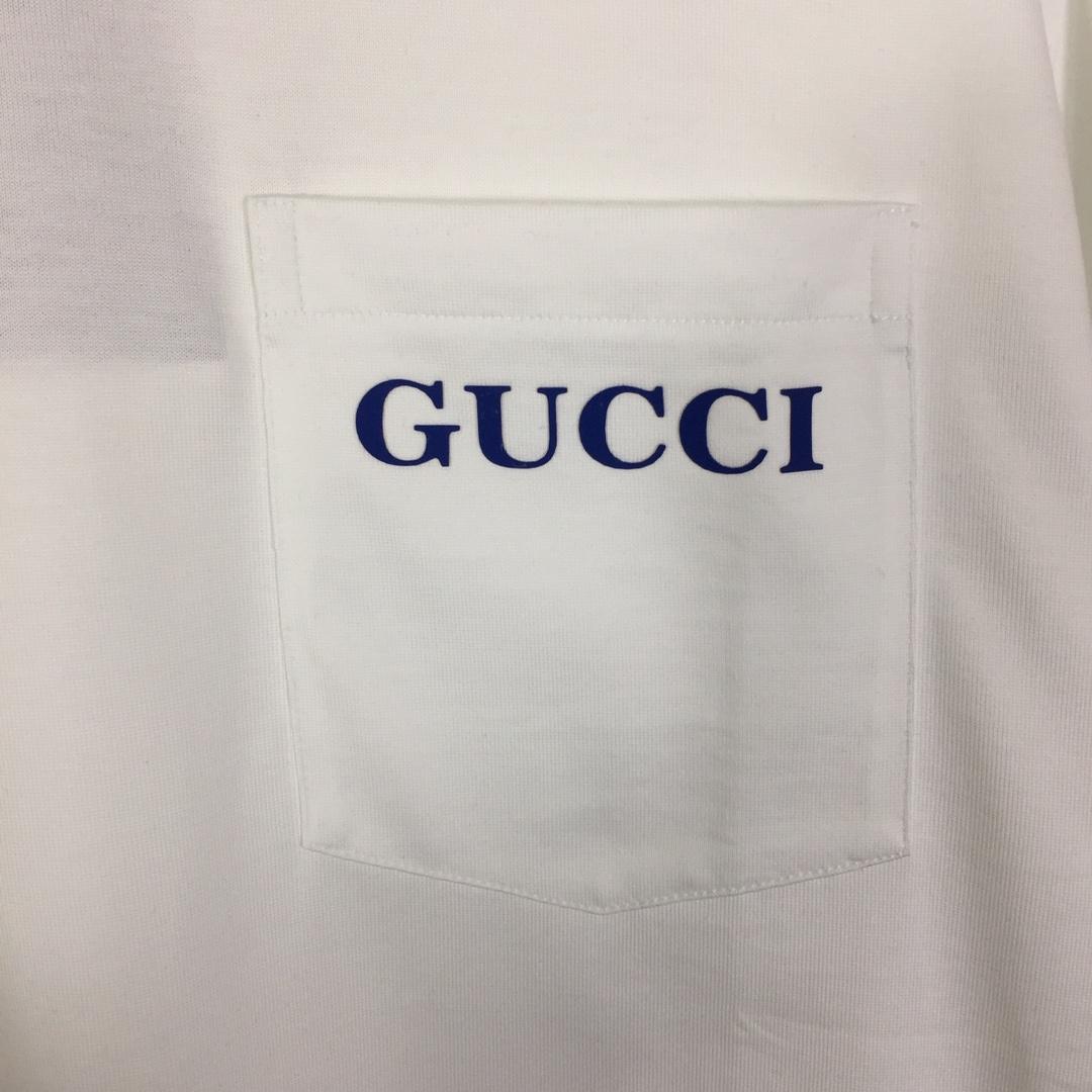 Gucci Cotton Jersey Printed T-shirt   - PerfectKickZ