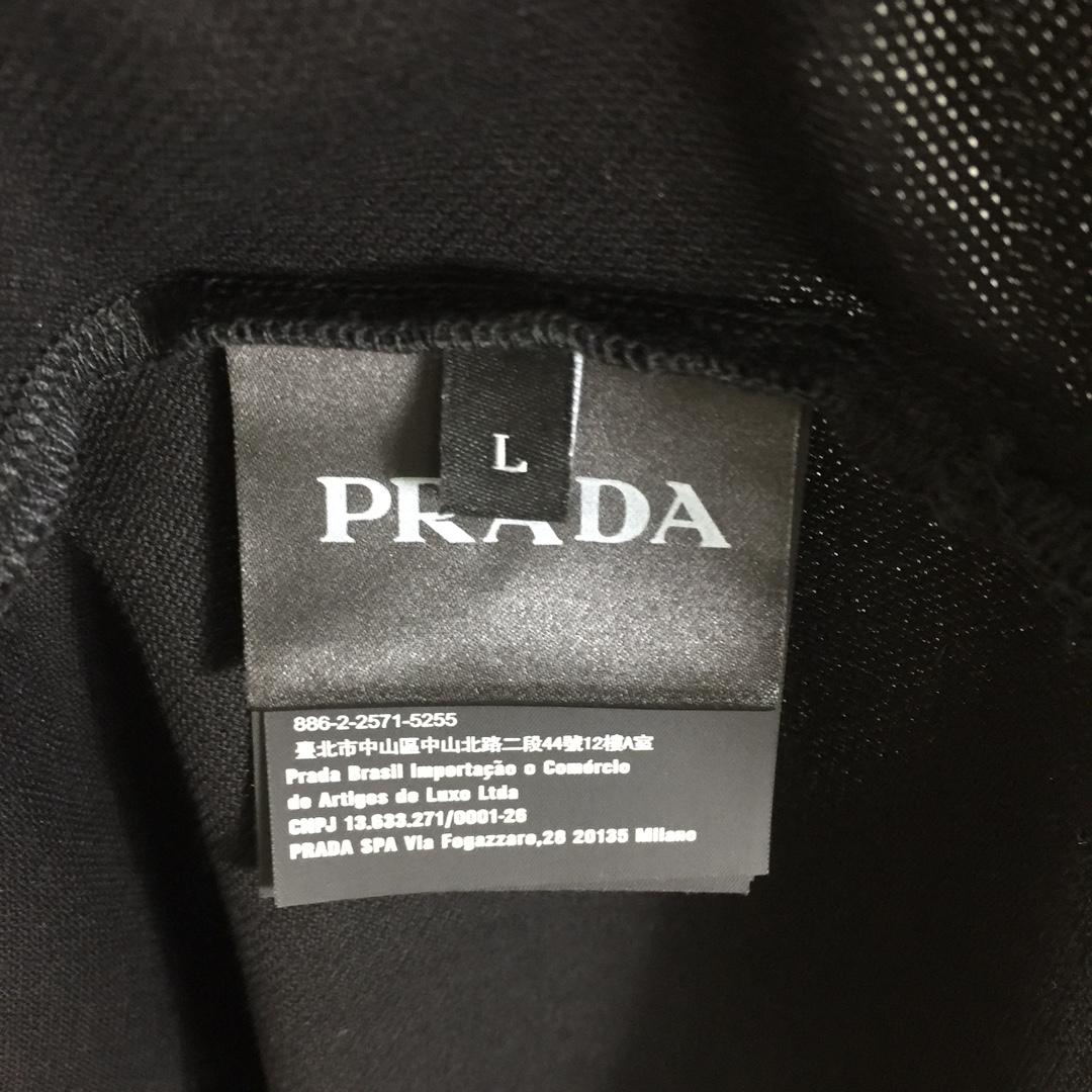Prada Logo Cotton Polo Shirt - PerfectKickZ