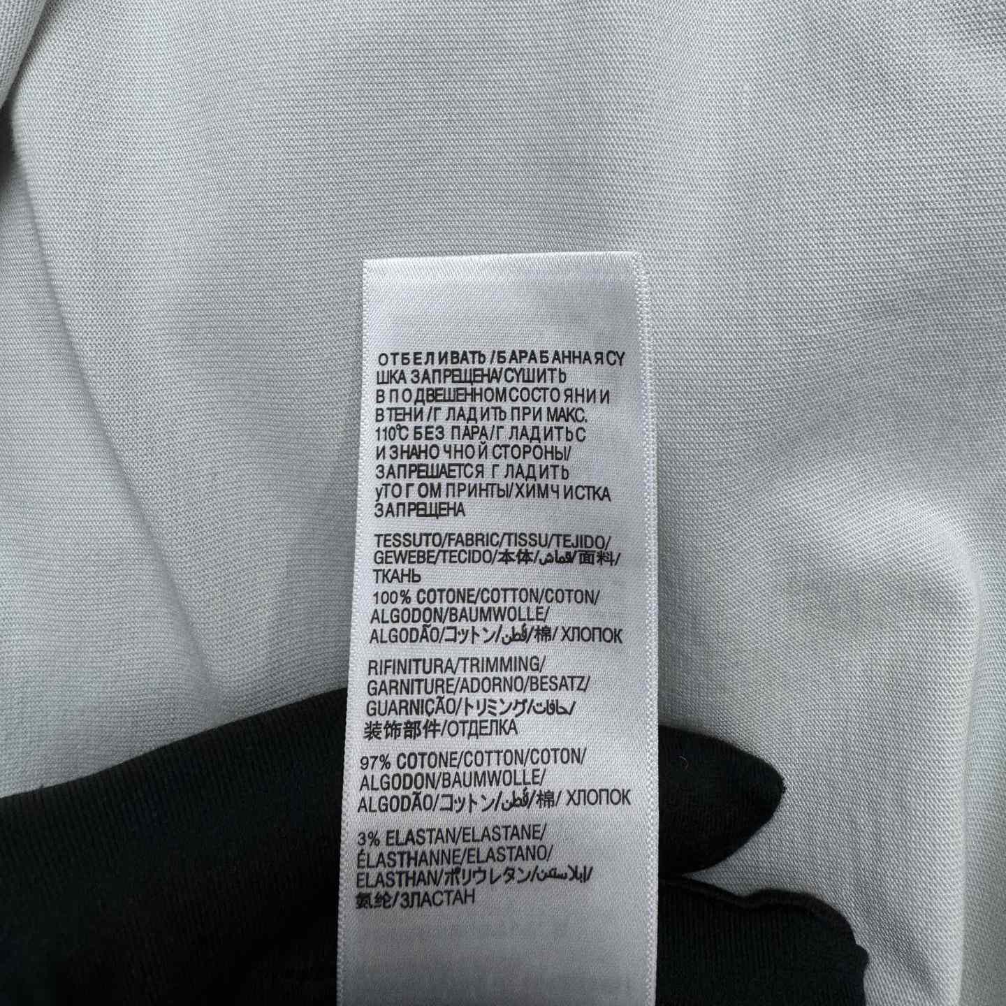 Balenciaga Lipstick Valentines T-Shirt Small Fit In Dirty White Tubular Jersey - PerfectKickZ