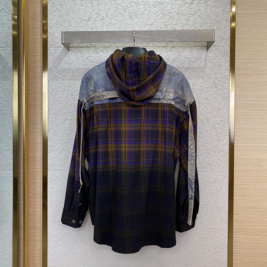 Acne Studios Hooded Button-up Shirt   - PerfectKickZ