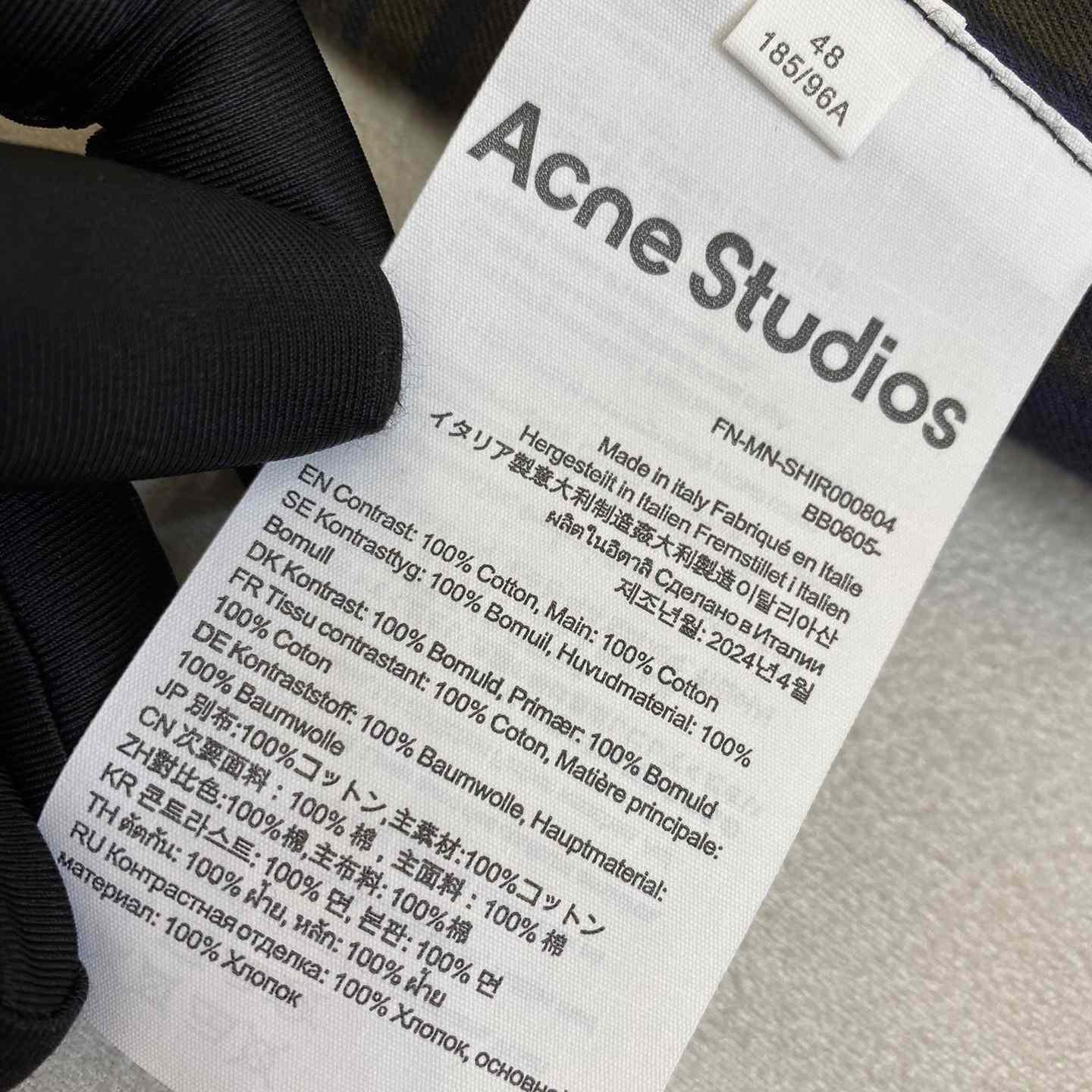 Acne Studios Hooded Button-up Shirt   - PerfectKickZ