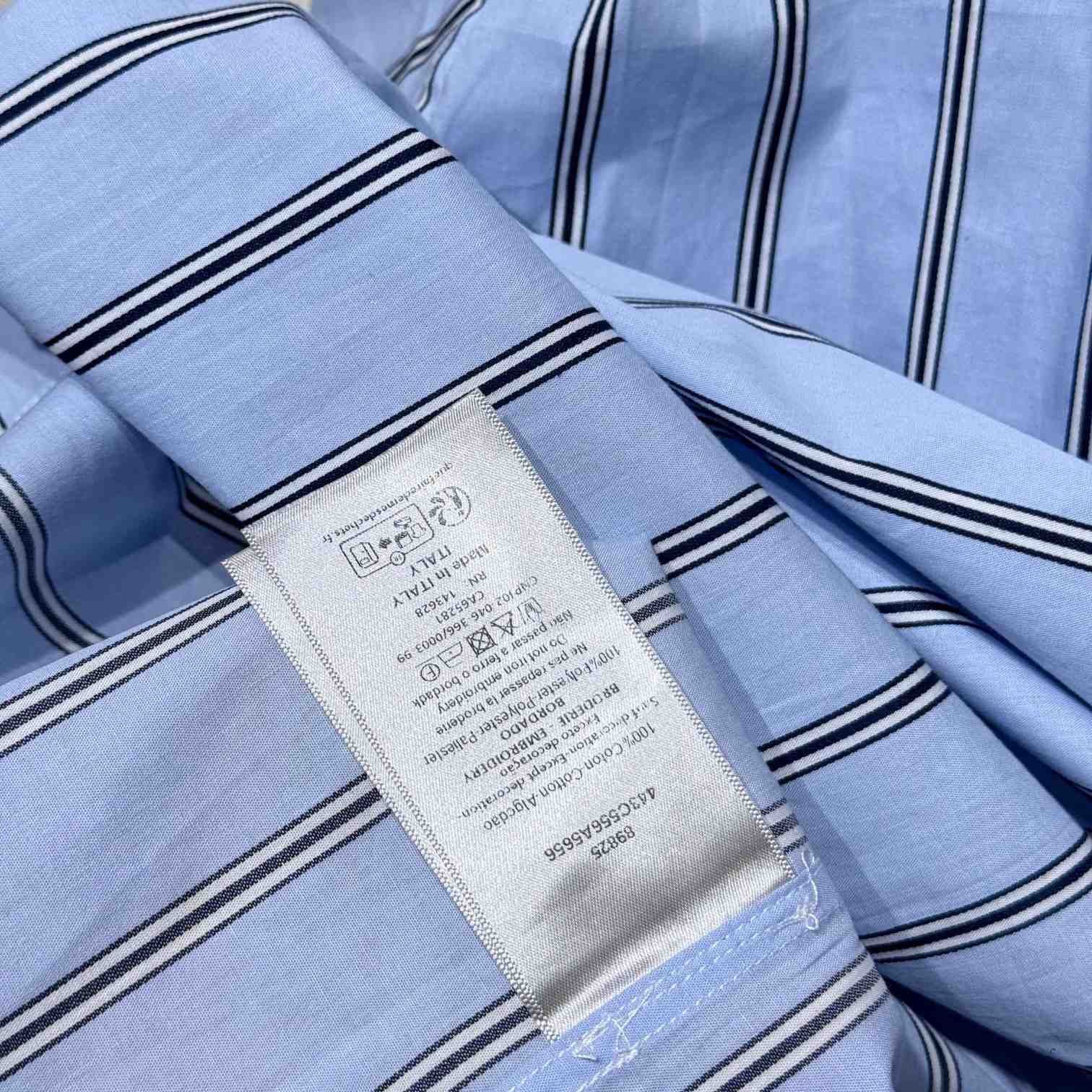 Dior Striped Overshirt  - PerfectKickZ