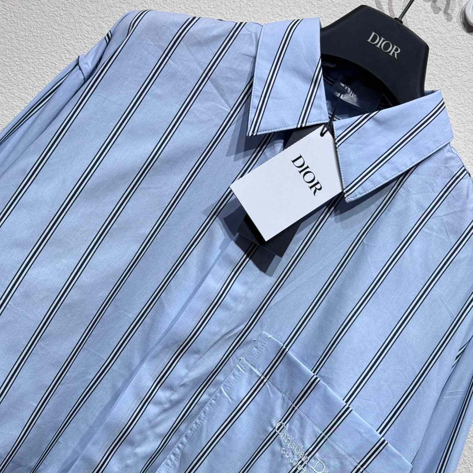 Dior Striped Overshirt  - PerfectKickZ