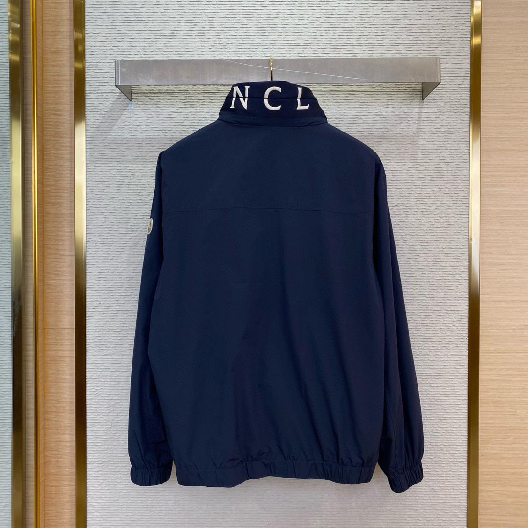 Moncler Logo Patch Zip-Up Jacket - PerfectKickZ