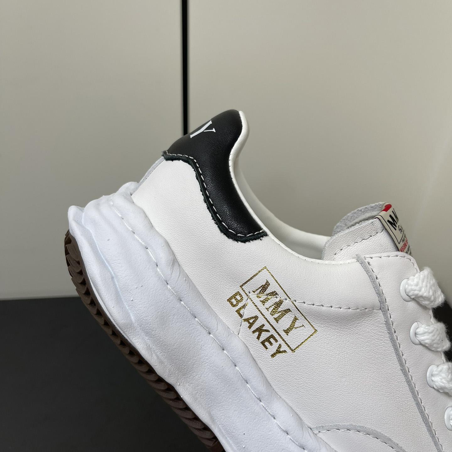 Maison Mihara Yasuhiro Blakey OG Sole Leather Sneakers - PerfectKickZ