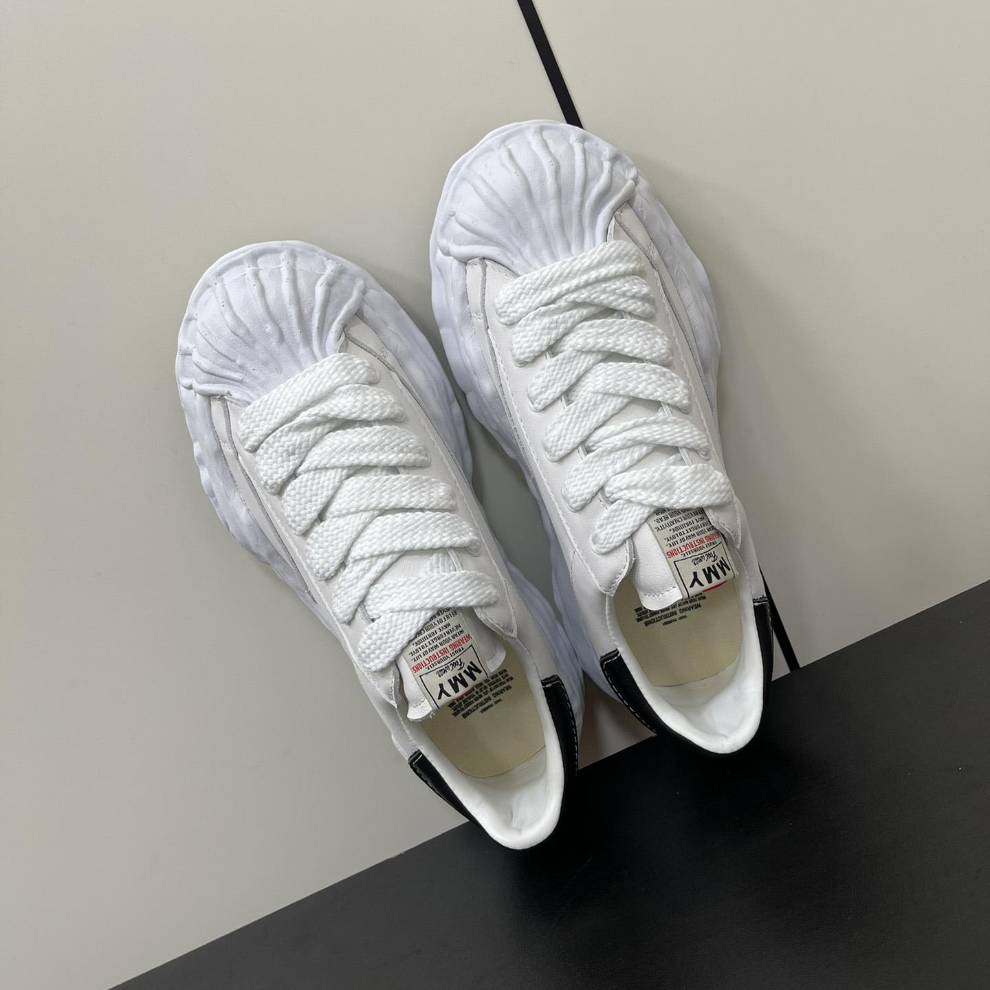 Maison Mihara Yasuhiro Blakey OG Sole Leather Sneakers - PerfectKickZ
