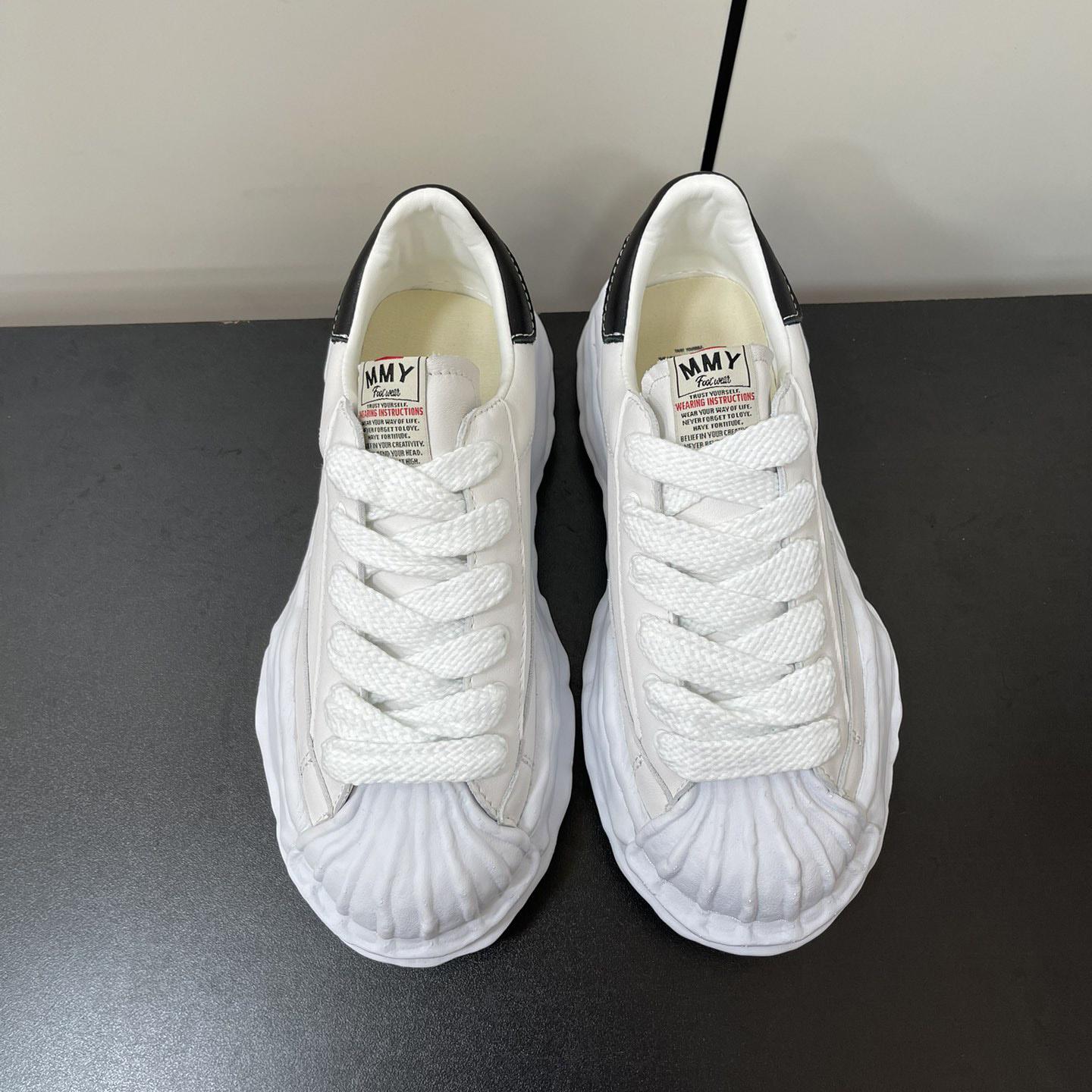 Maison Mihara Yasuhiro Blakey OG Sole Leather Sneakers - PerfectKickZ