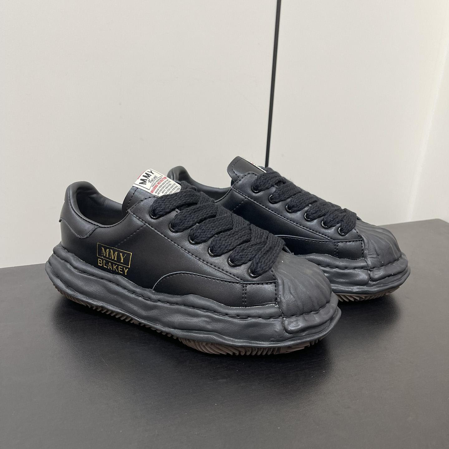 Maison Mihara Yasuhiro Blakey OG Sole Leather Sneakers - PerfectKickZ