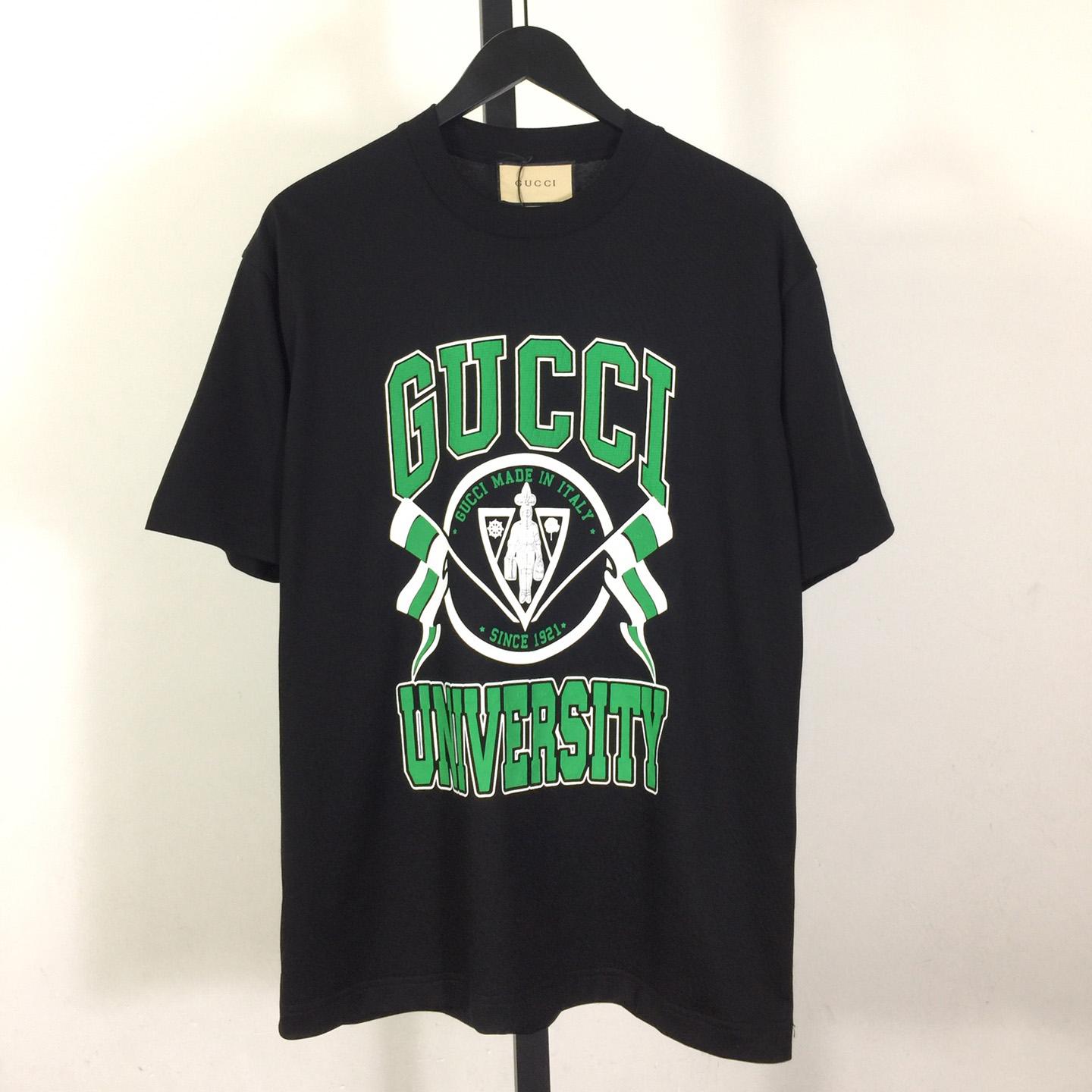 Gucci Cotton jersey printed T-shirt   - PerfectKickZ