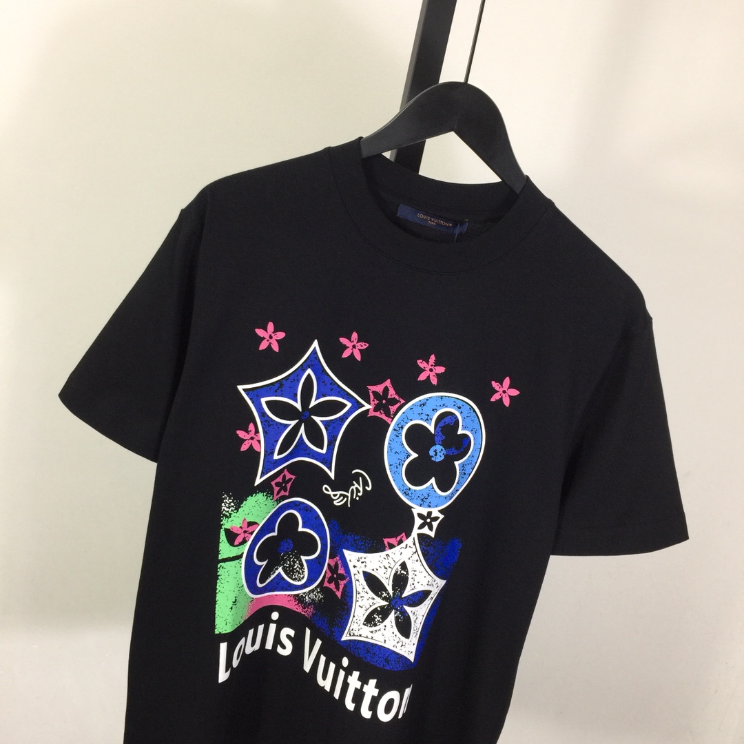 Louis Vuitton Cotton T-Shirt - PerfectKickZ