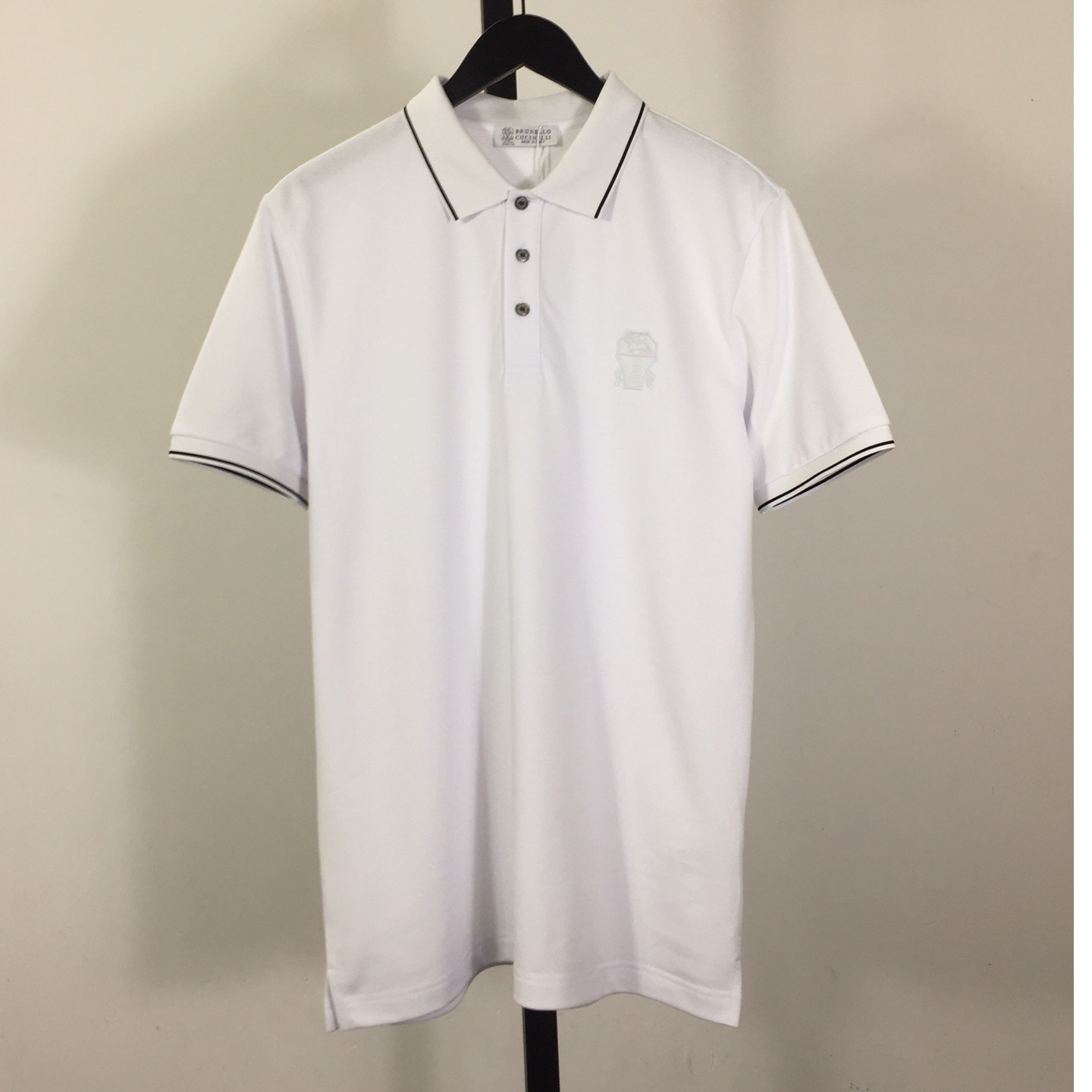 Brunello Cucinelli Short-Sleeved Cotton Polo Shirt    - PerfectKickZ