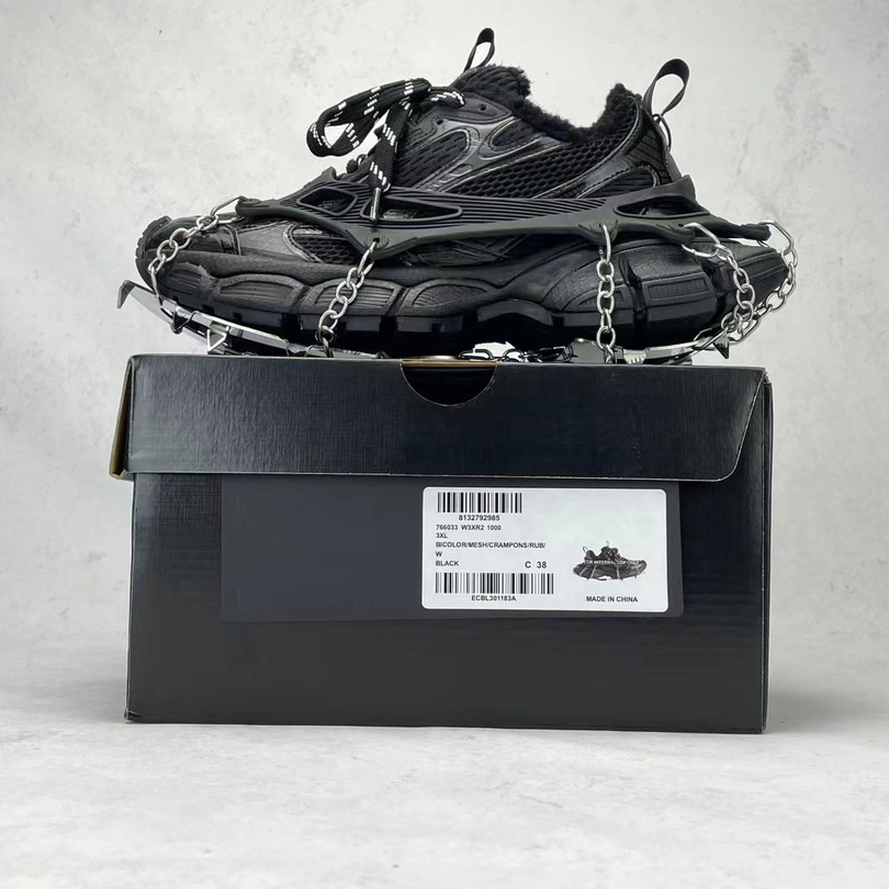 Balenciaga 3XL Ski Sneaker In Black  - PerfectKickZ