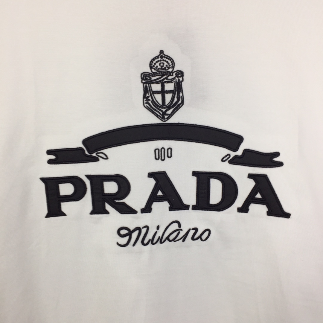 Prada Cotton T-Shirt - PerfectKickZ