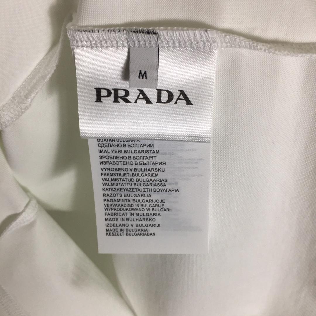 Prada Cotton T-Shirt - PerfectKickZ