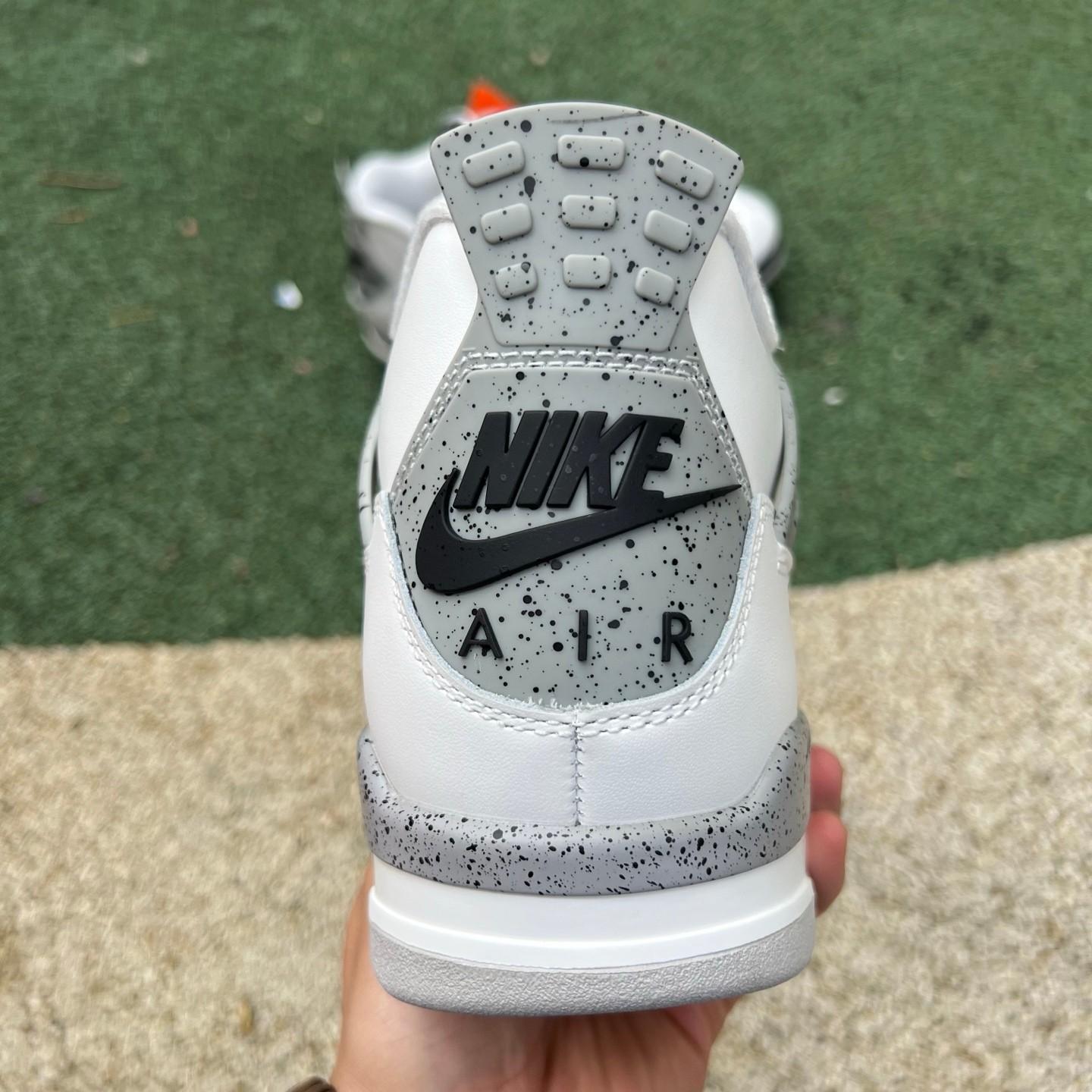 Air Jordan 4 “White Cement” Sneakers    FV5029-100 - PerfectKickZ