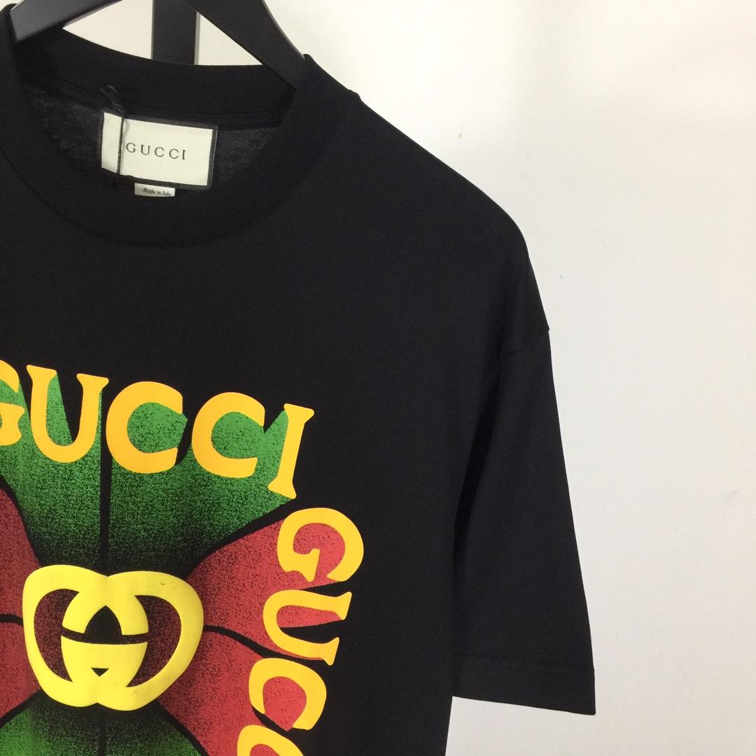 Gucci Cotton Jersey Printed T-shirt   - PerfectKickZ