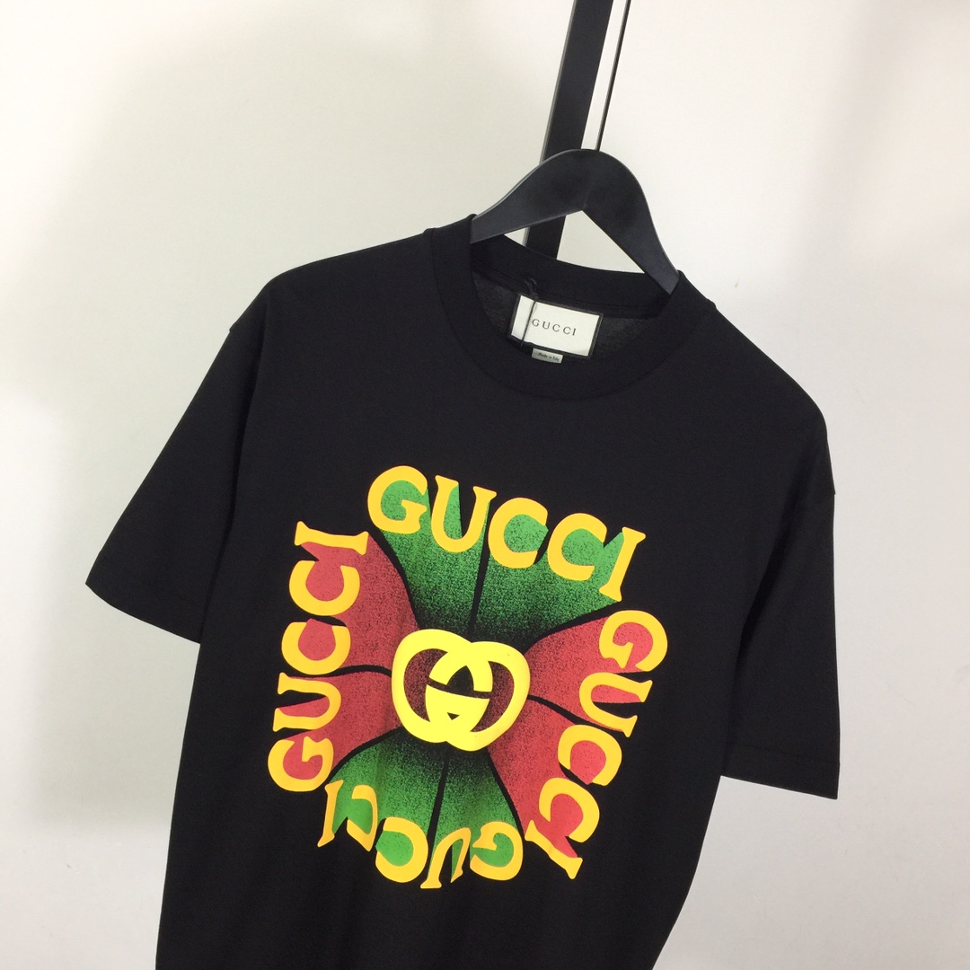 Gucci Cotton Jersey Printed T-shirt   - PerfectKickZ