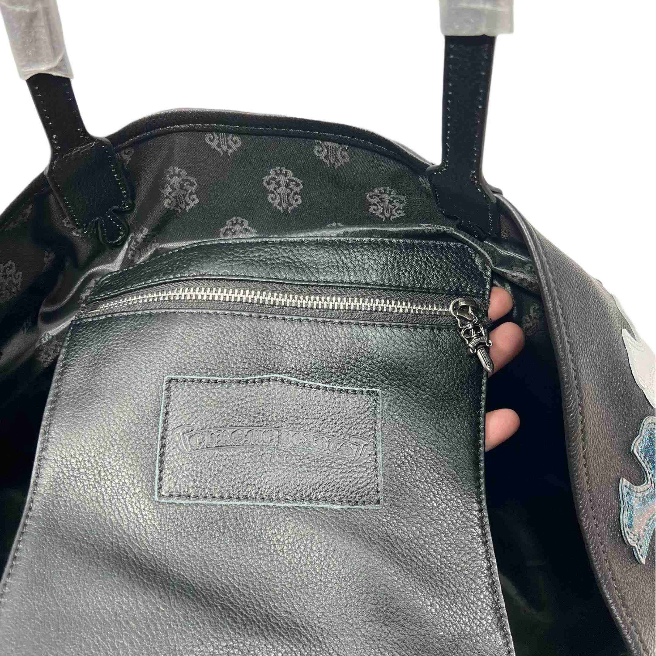 Chrome Heart Cross Tote Bag   35-30cm - PerfectKickZ
