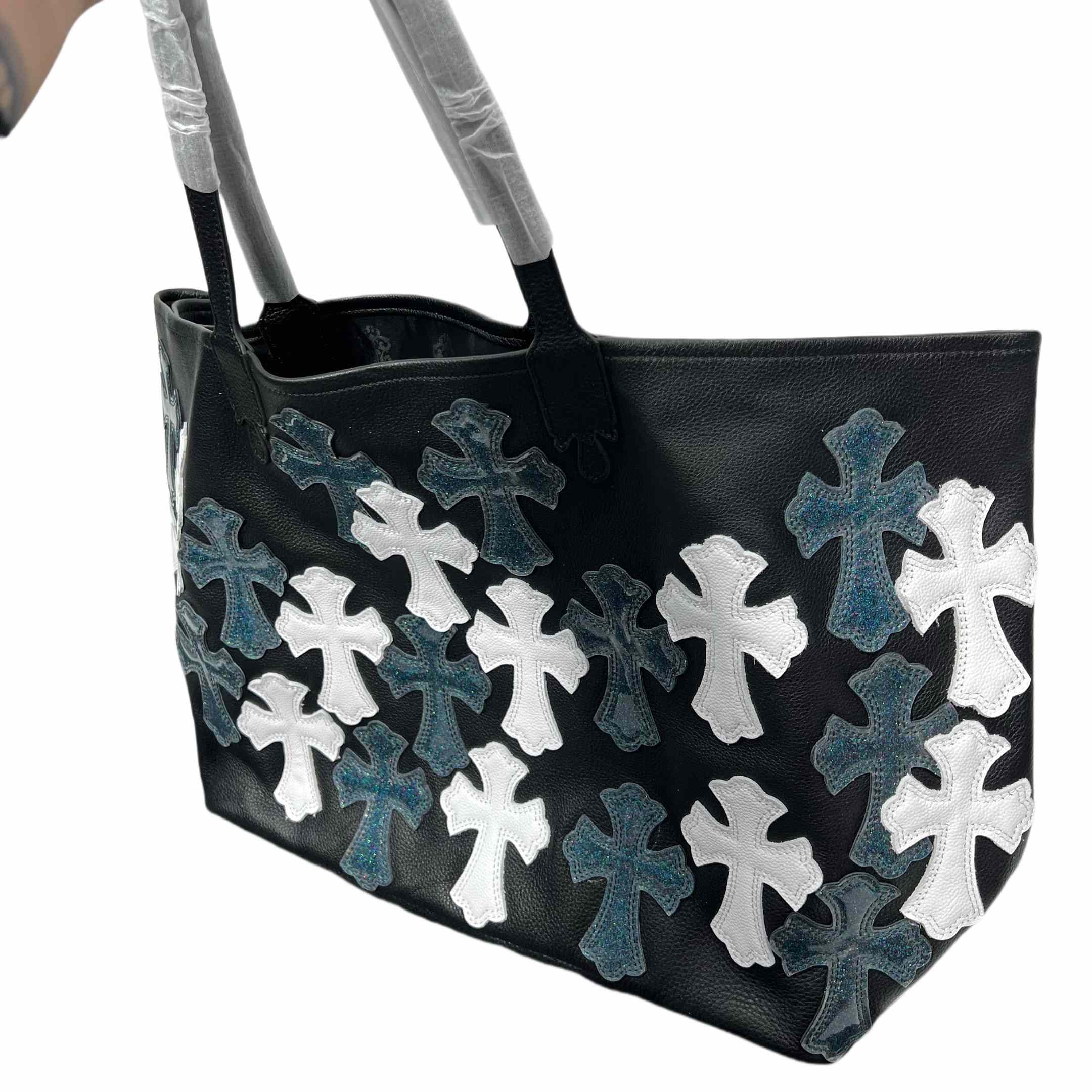 Chrome Heart Cross Tote Bag   35-30cm - PerfectKickZ
