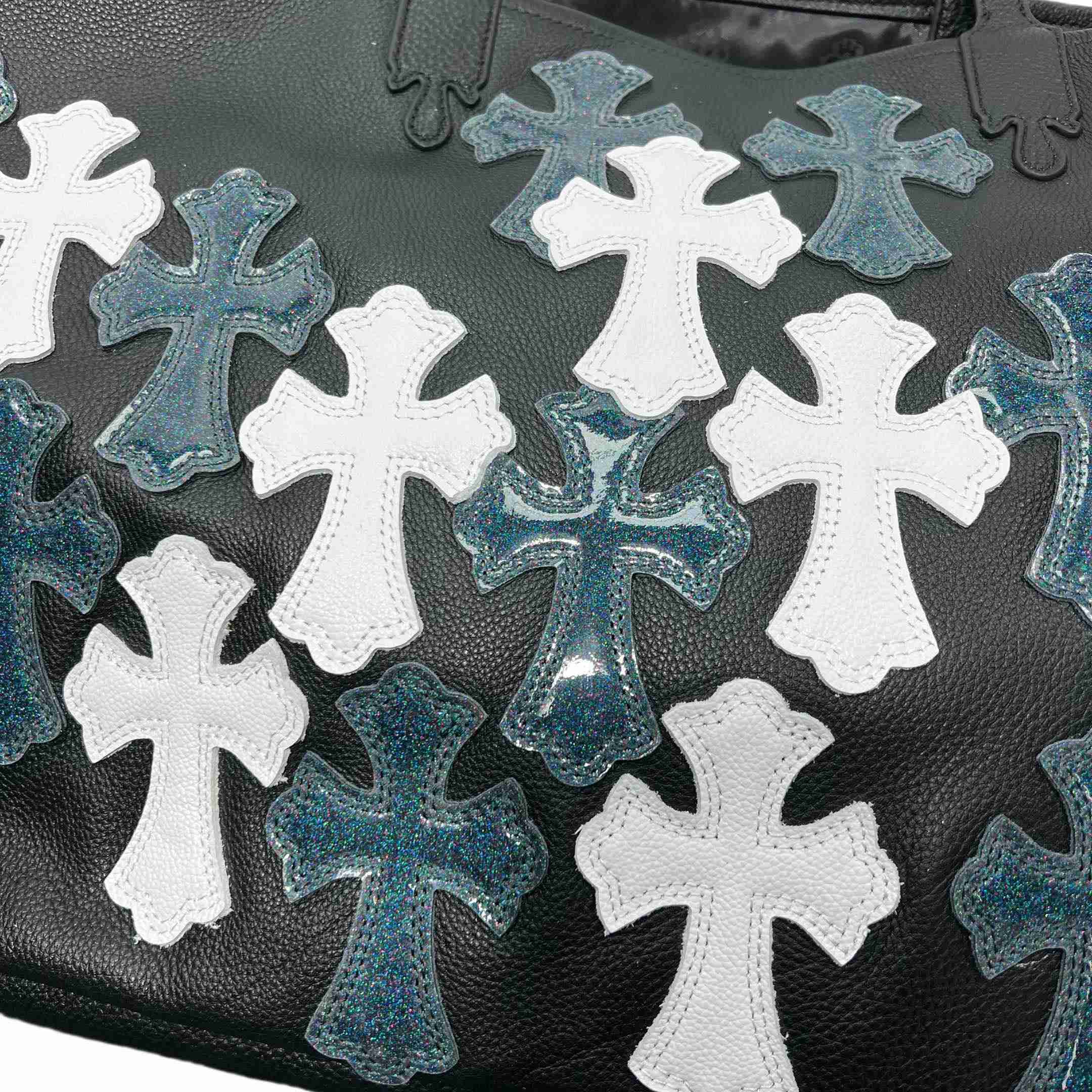 Chrome Heart Cross Tote Bag   35-30cm - PerfectKickZ