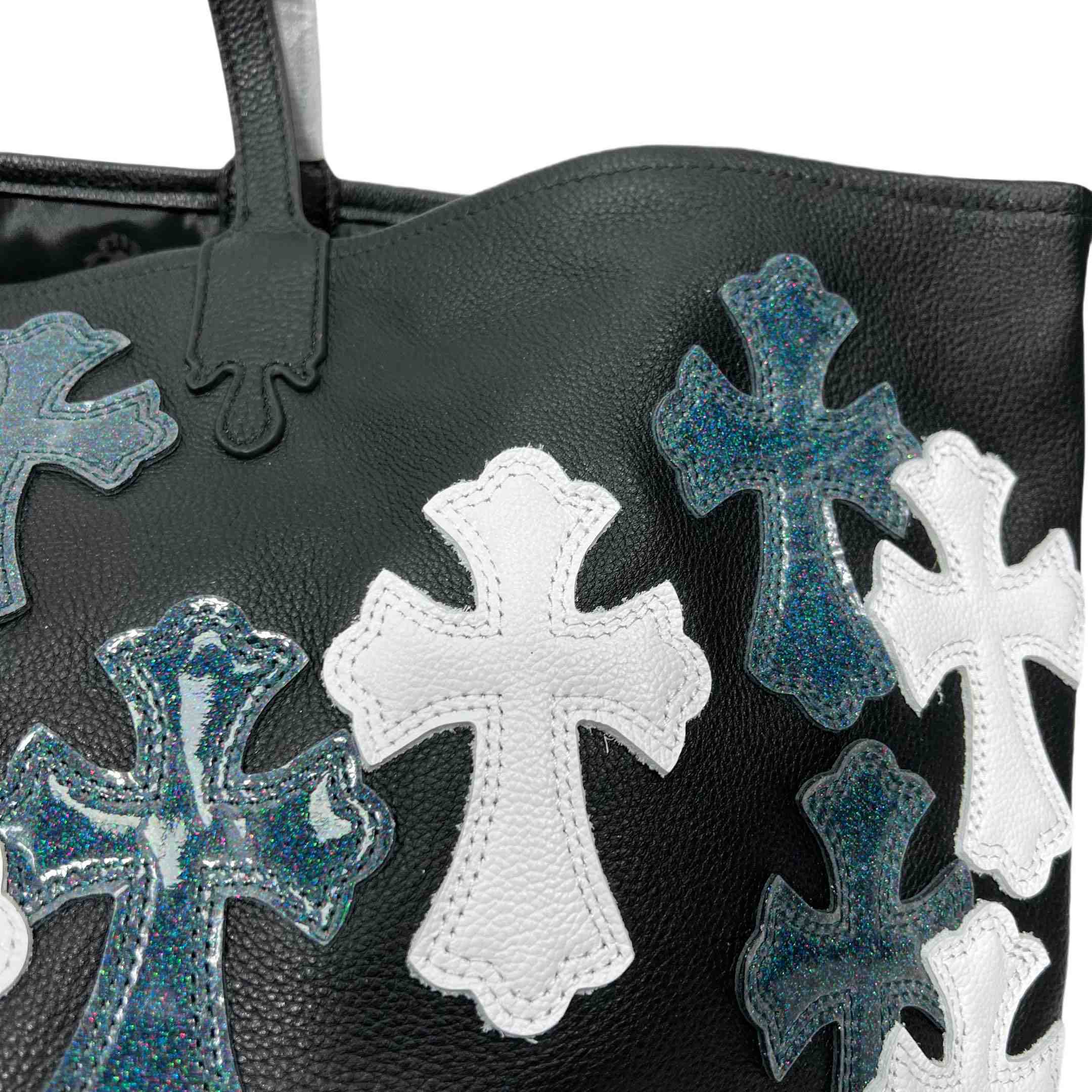 Chrome Heart Cross Tote Bag   35-30cm - PerfectKickZ