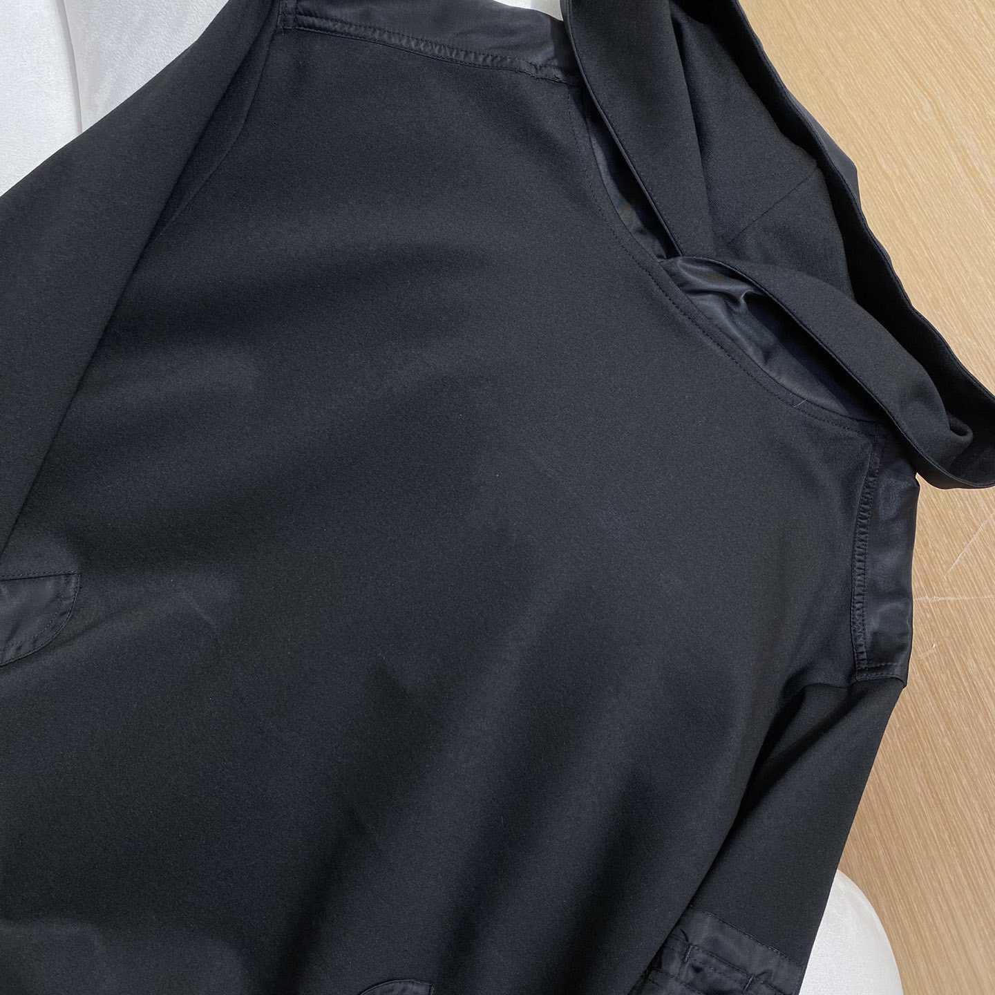 Prada Cotton Fleece And Re-Nylon Hoodie - PerfectKickZ
