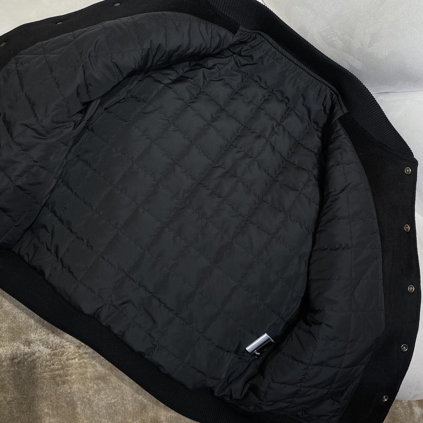 Gruppo Vava “Virgil” Immortal Varsity Jacket In Black - PerfectKickZ