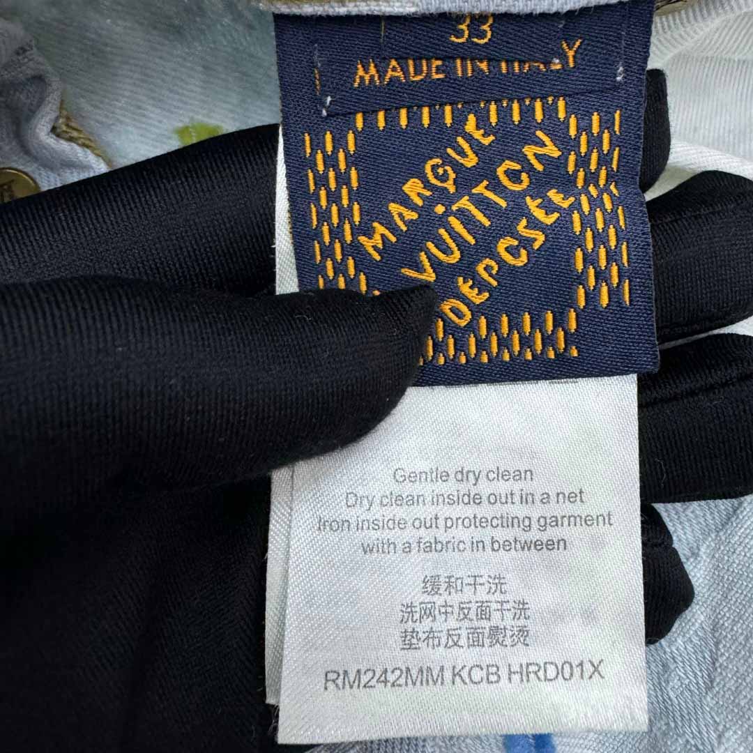 Louis Vuitton x Tyler The Creator Monogram Dnim Pants - PerfectKickZ