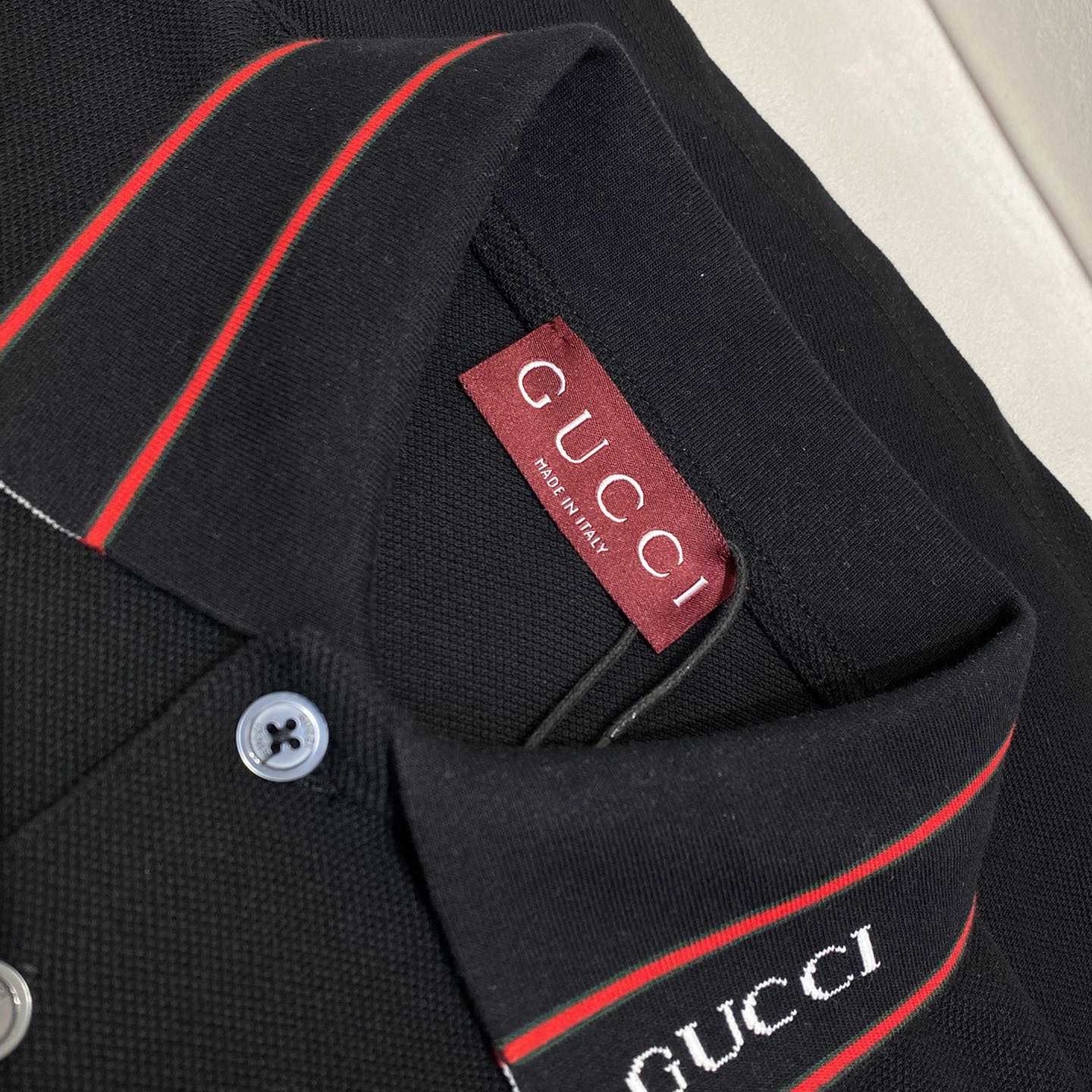 Gucci Cotton Piquet Polo Shirt  - PerfectKickZ