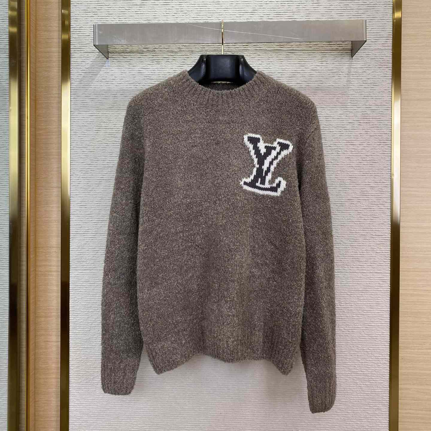 Louis Vuitton Wool Blend Crewneck   - PerfectKickZ