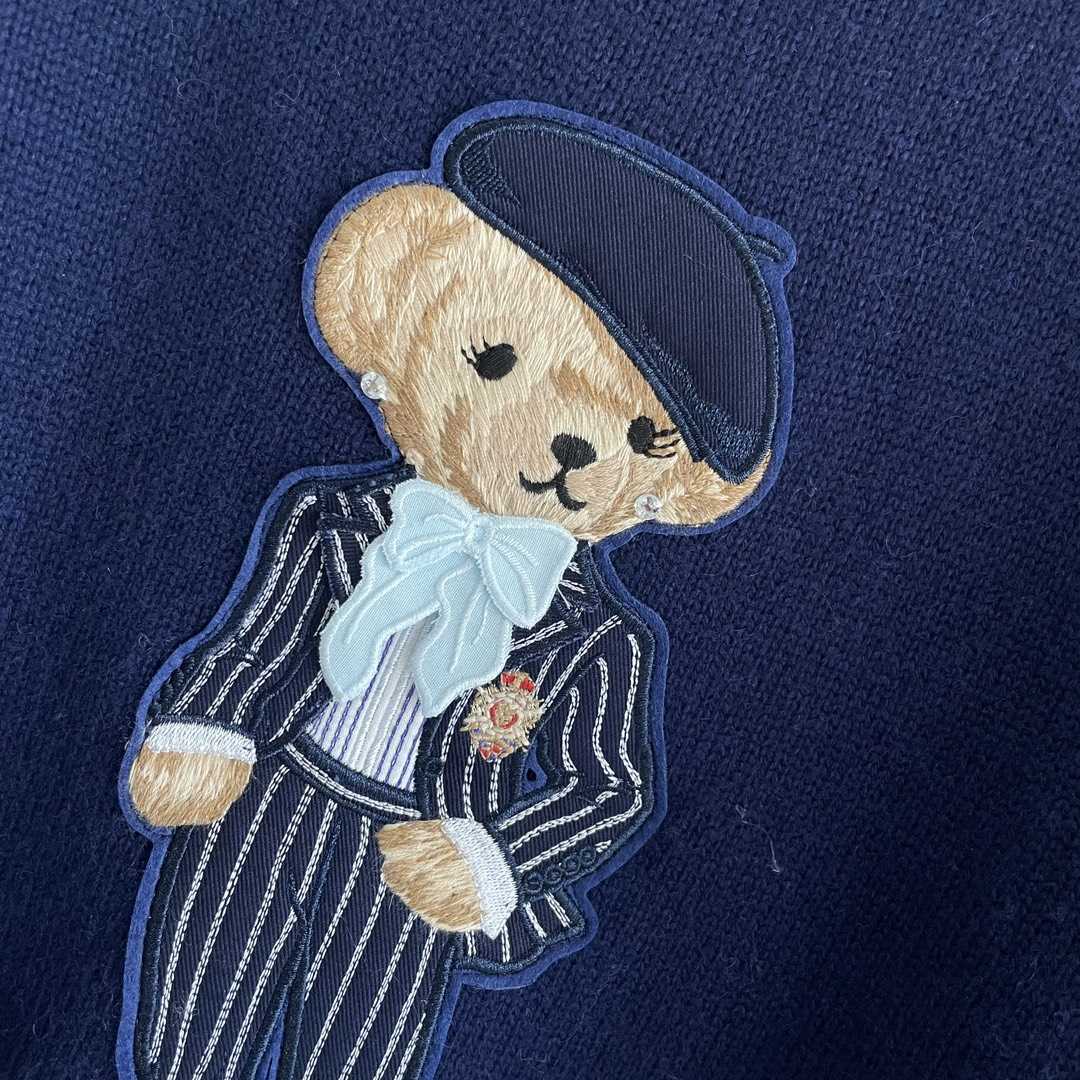 Ralph Lauren Cricket Polo Bear Silk Sweater - PerfectKickZ