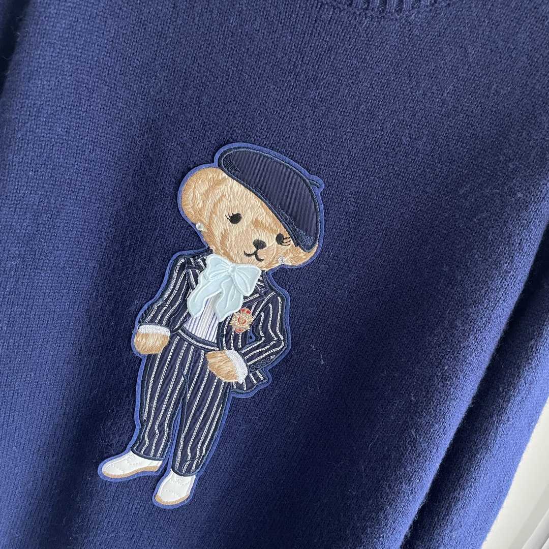 Ralph Lauren Cricket Polo Bear Silk Sweater - PerfectKickZ