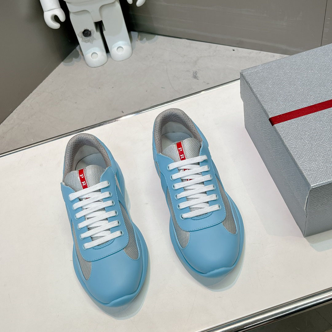 Prada America's Cup Soft Rubber And Bike Fabric Sneakers - PerfectKickZ